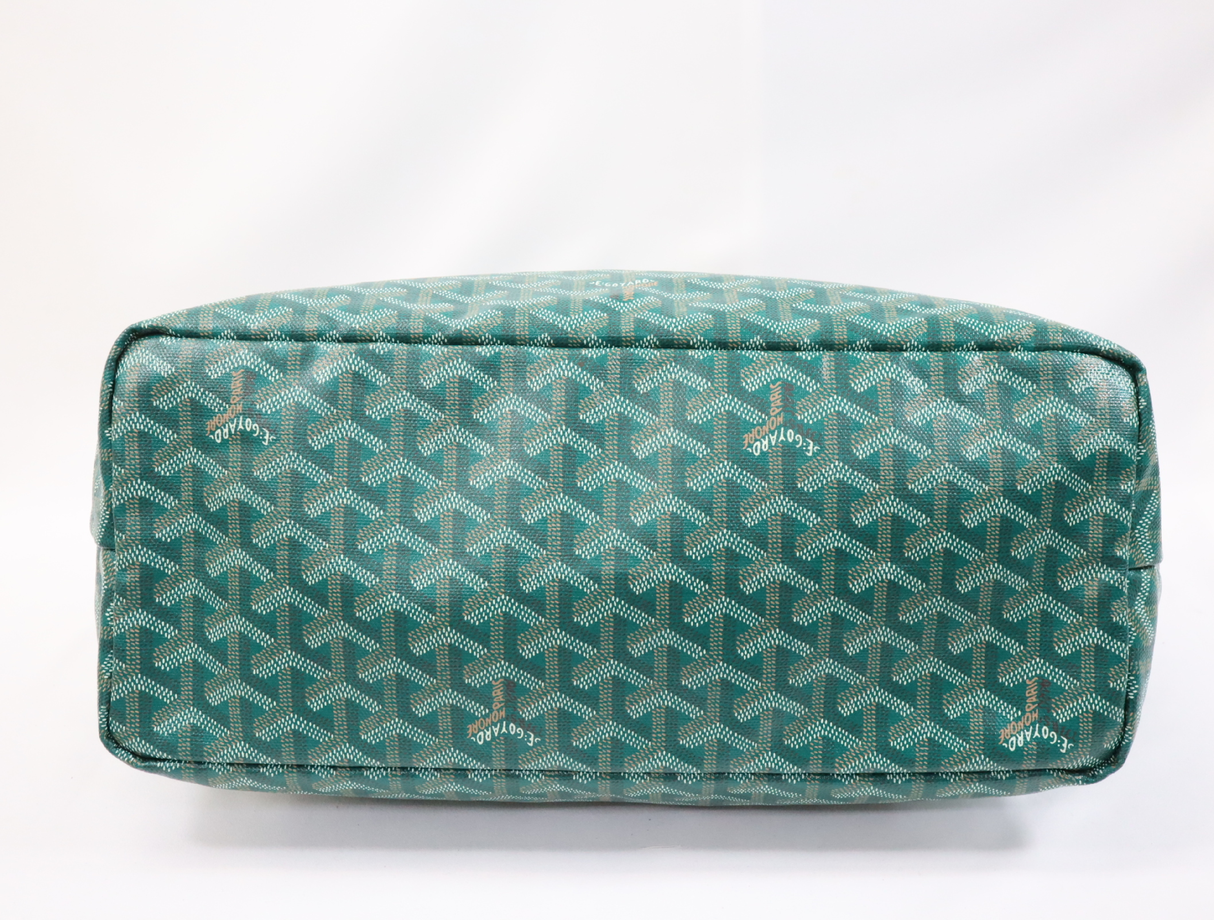 Saint Louis PM PVC x Leather Green Tote Bag — view 5