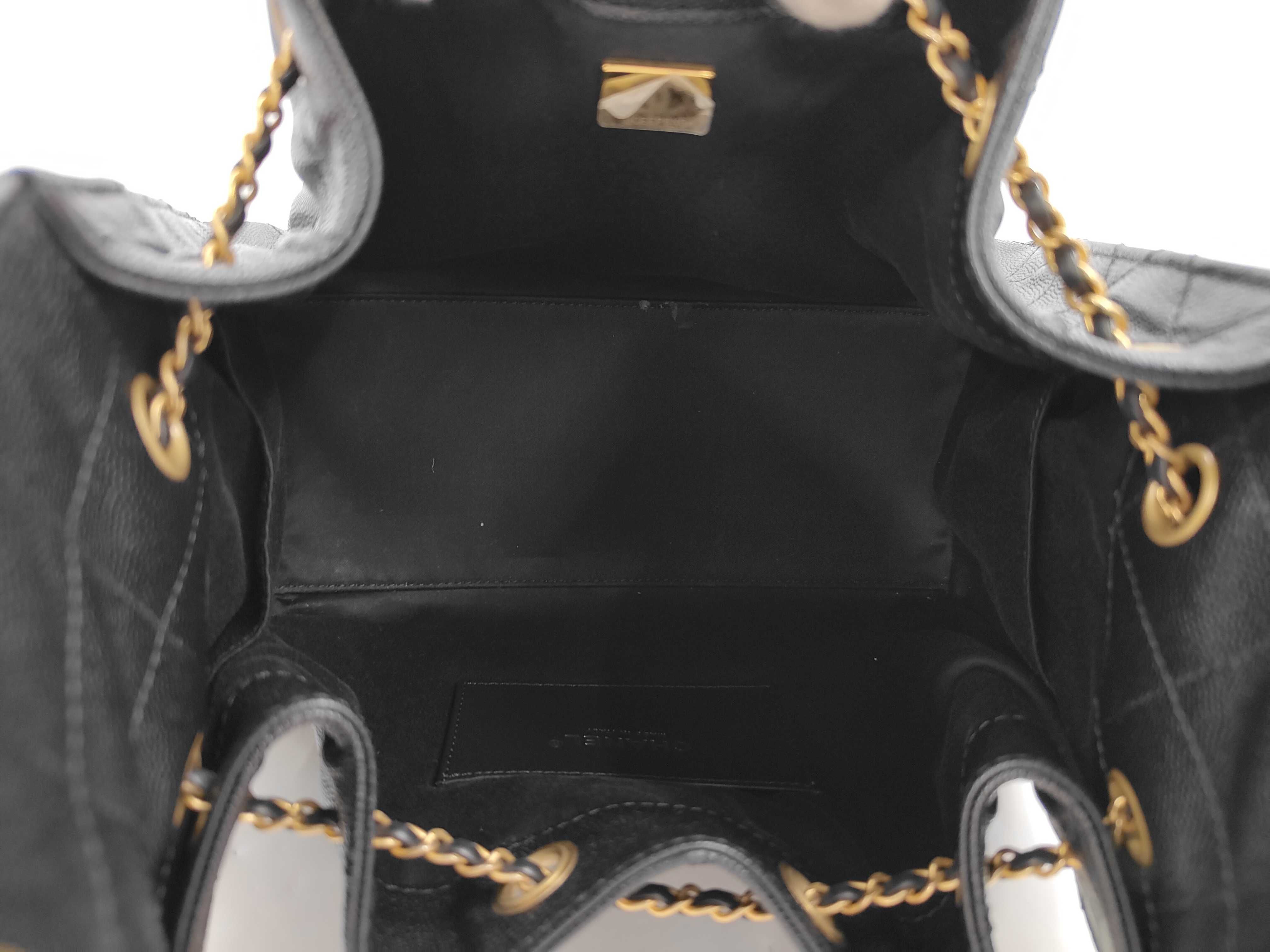 Caviar Skin Chanel 25 Mini Caviar Skin Gold Hardware Chain Shoulder Bag — view 9