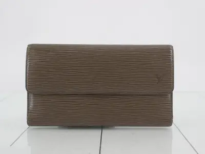 Pochette Portemonnaie Cartes Crédit Mocha Epi