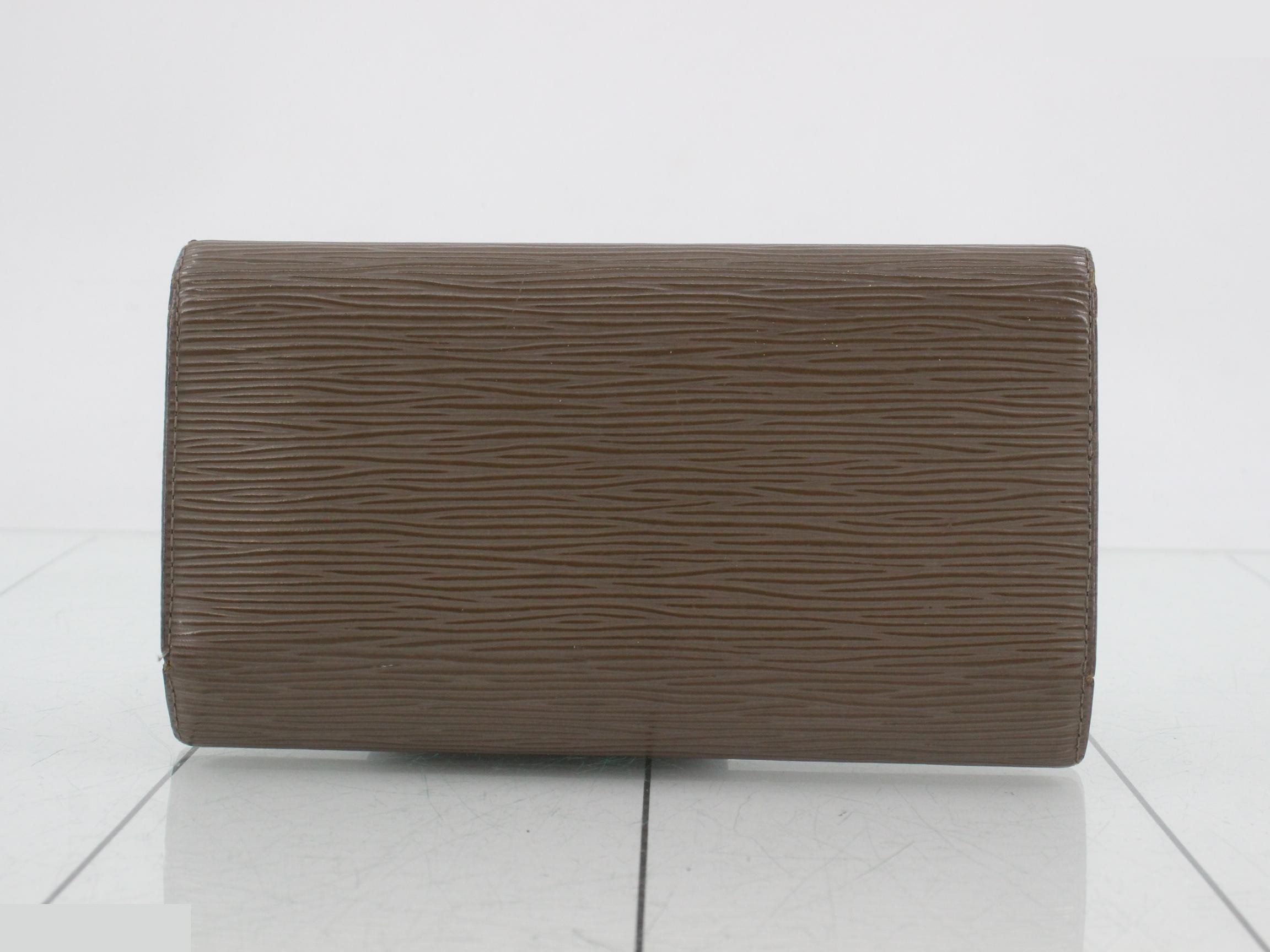Pochette Portemonnaie Cartes Crédit Mocha Epi — view 2