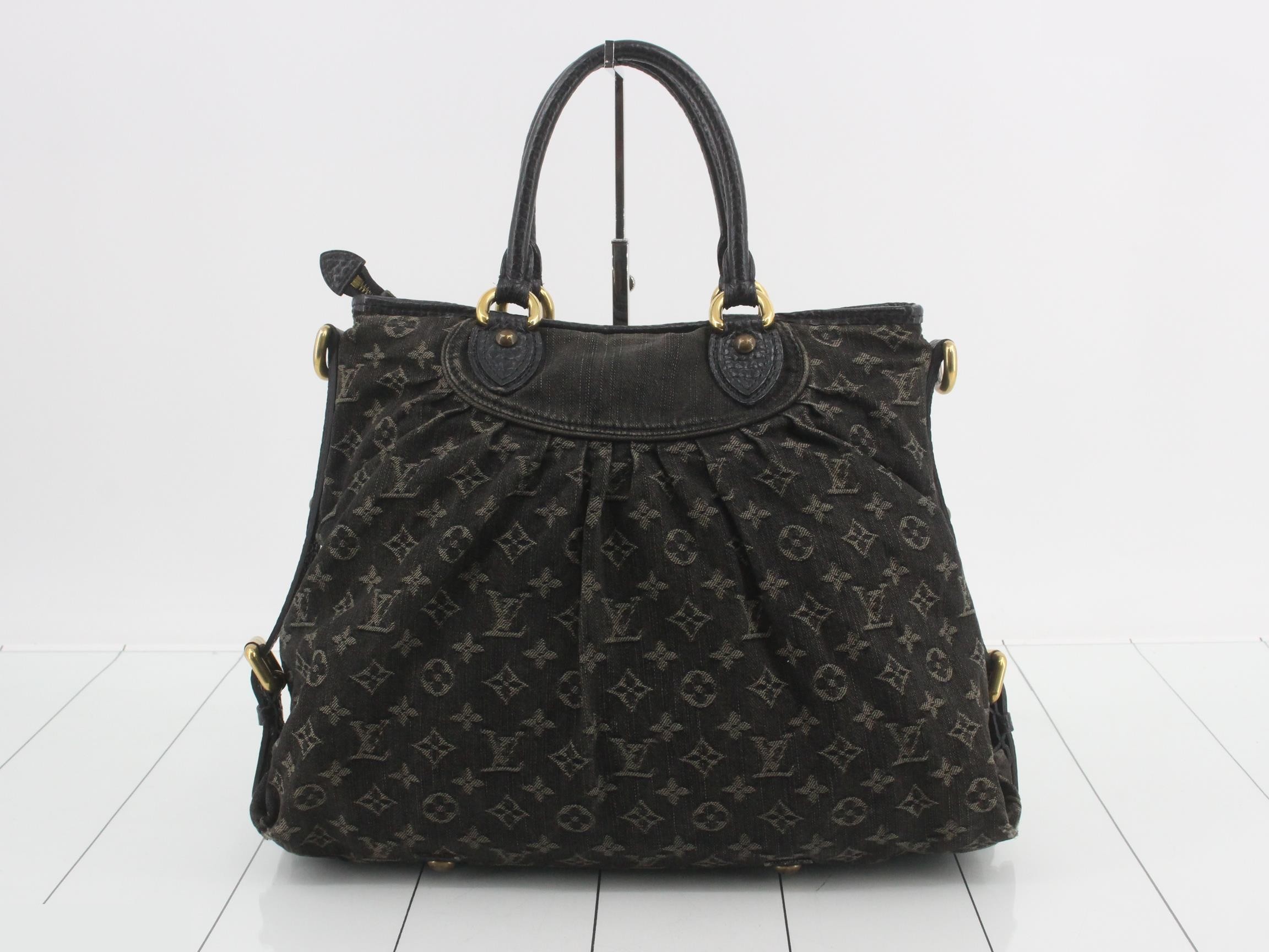 Denim baggy monogram — view 2