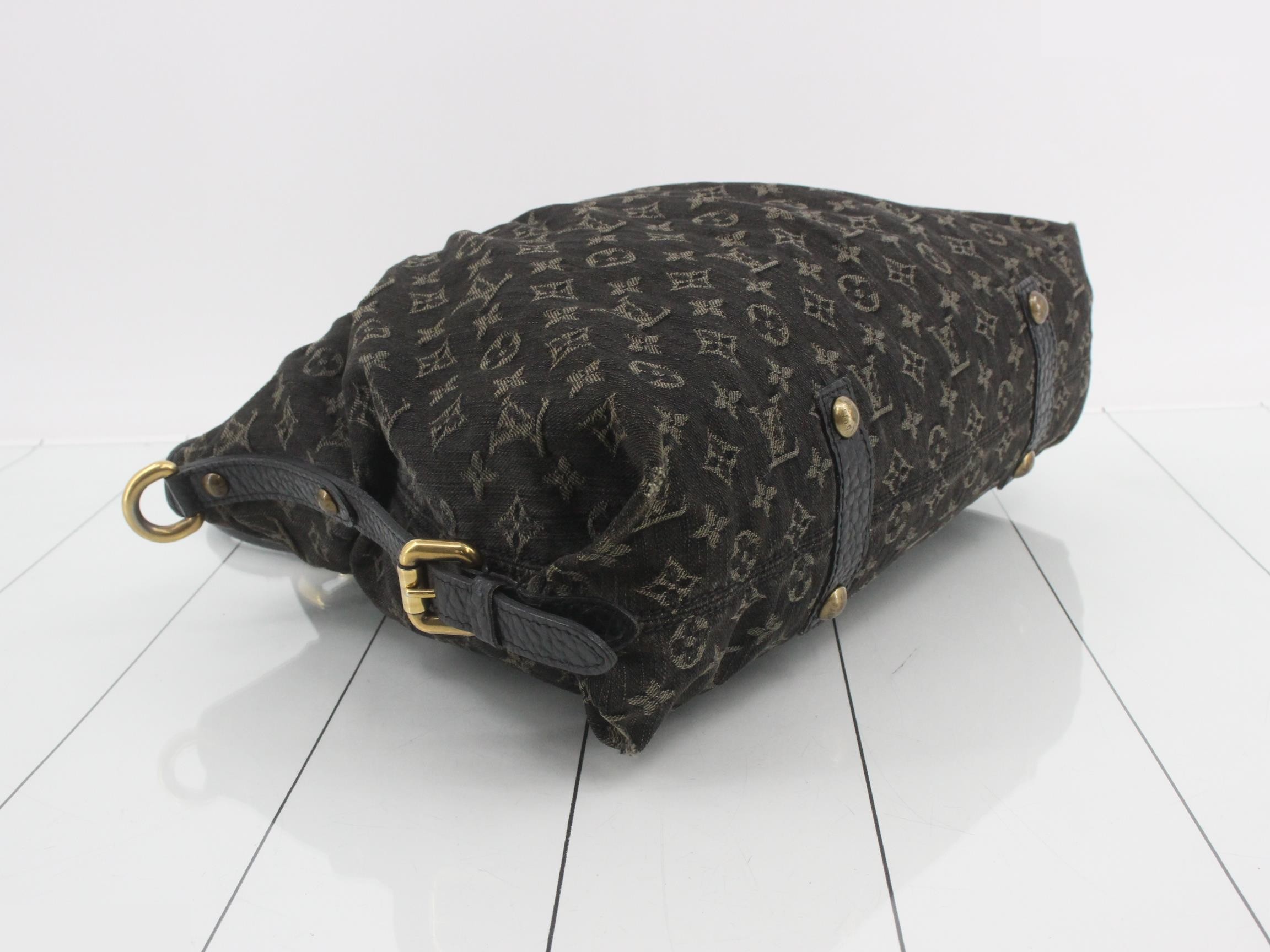Denim baggy monogram — view 5