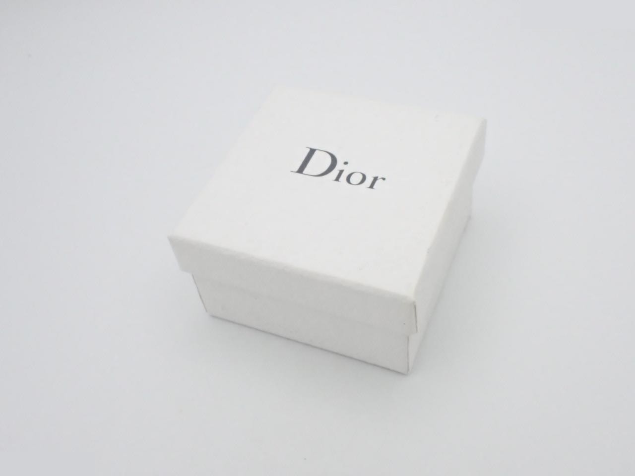 Crystal Chain Ring, with box, size #11.5 — view 4