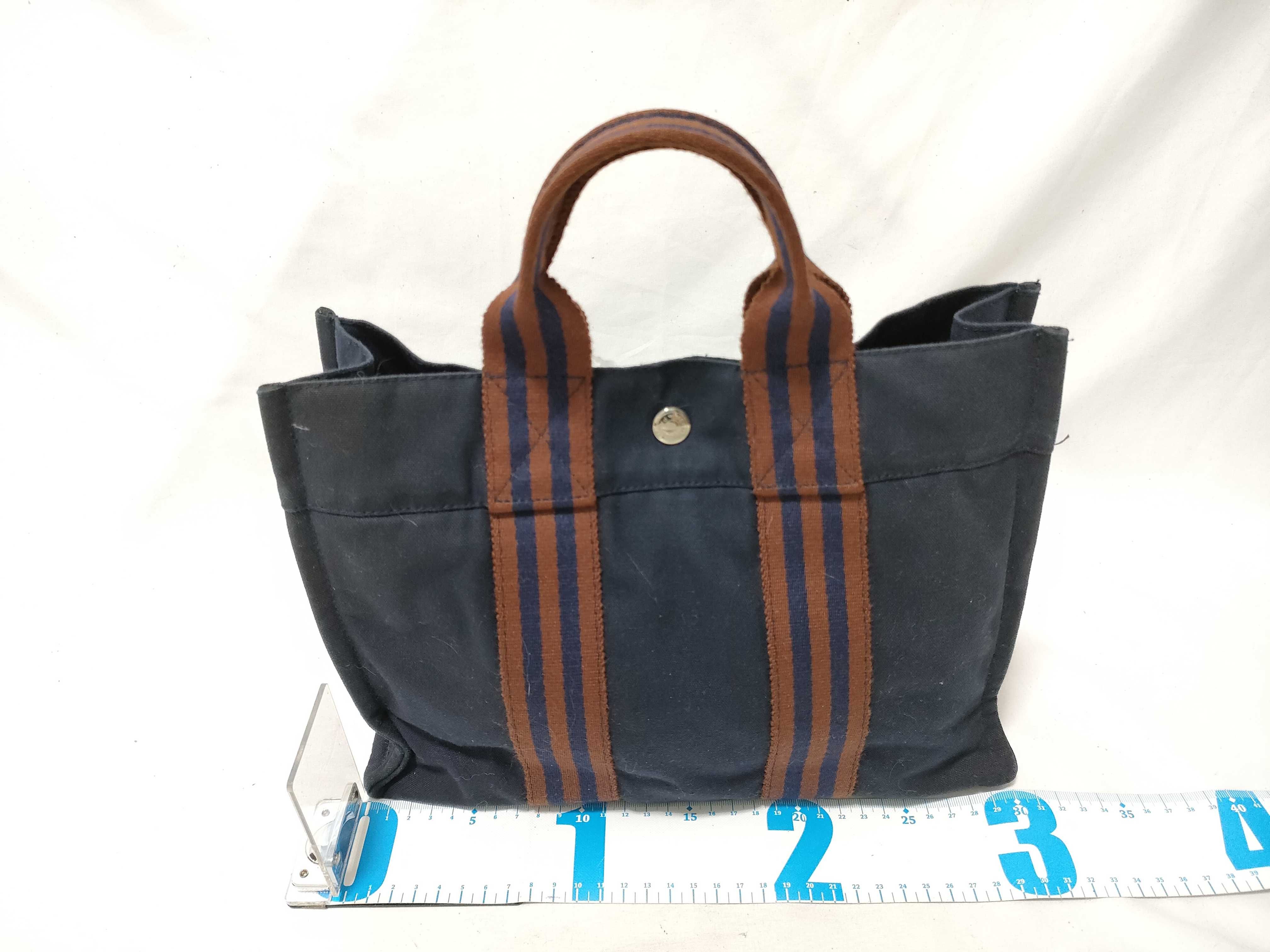 Fourre-Tout PM Navy Tote Bag — view 2