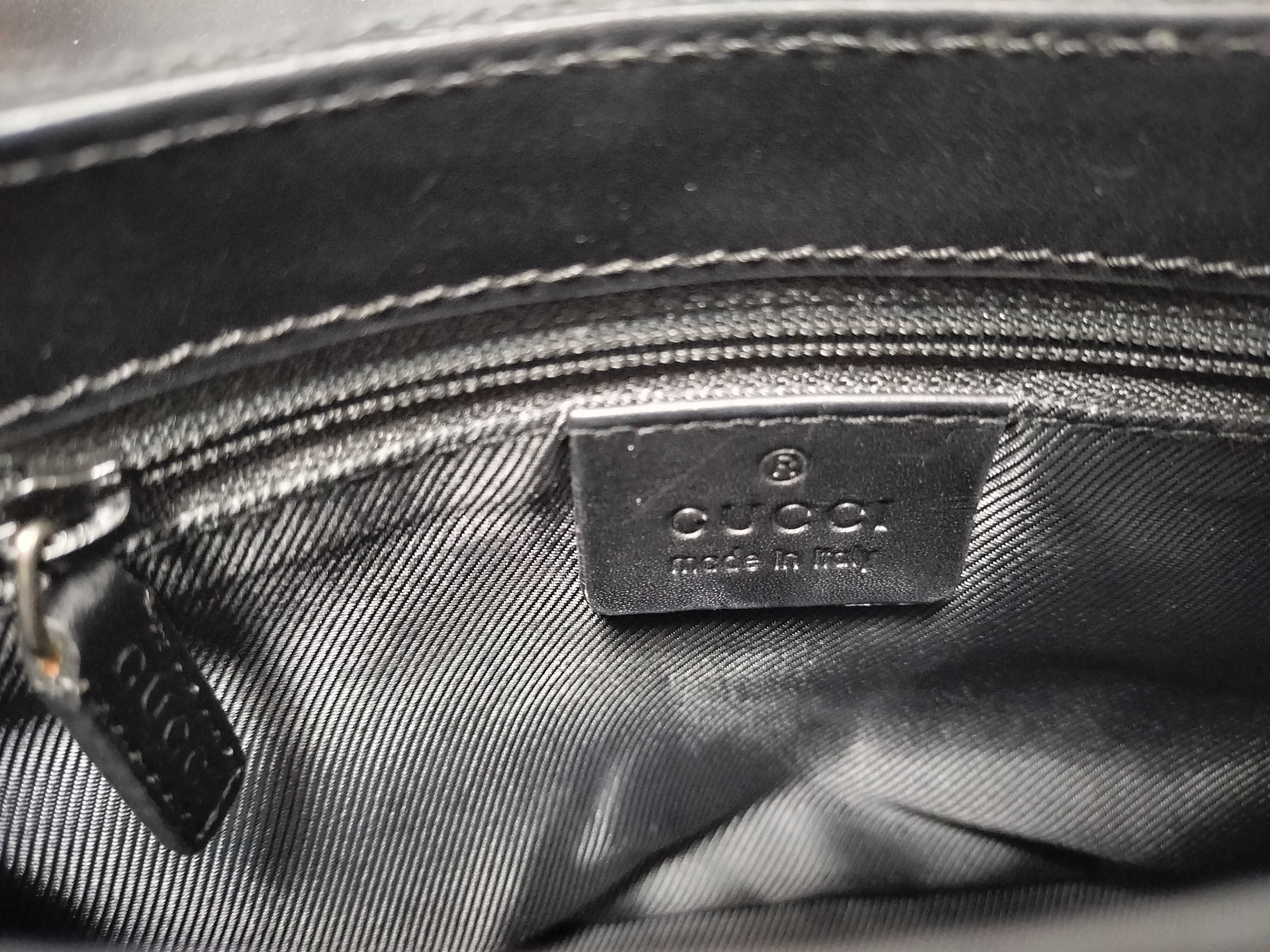 GG Canvas Waist Bag, Black — view 9