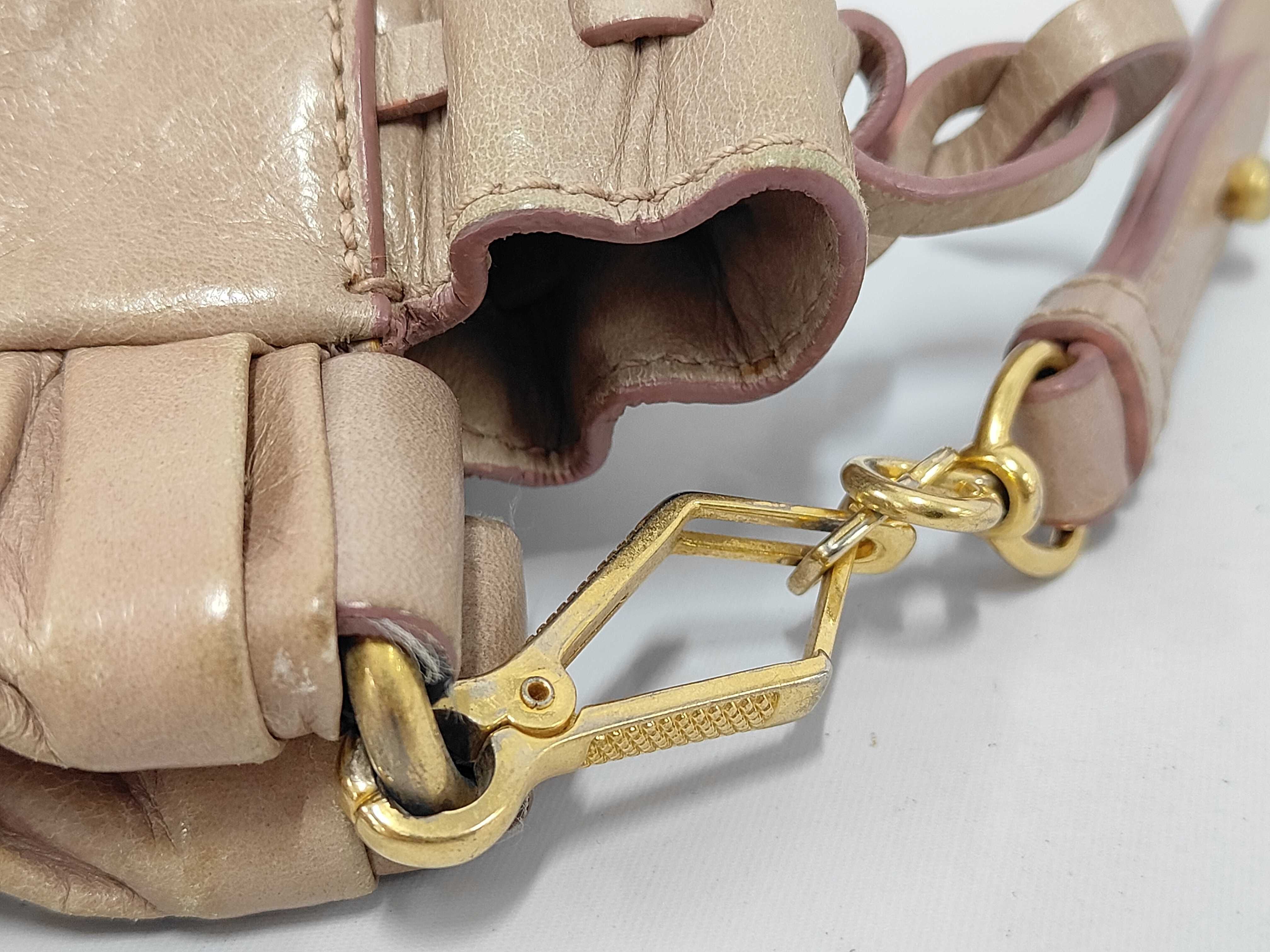 2-way bag with long strap, pink bag — view 7