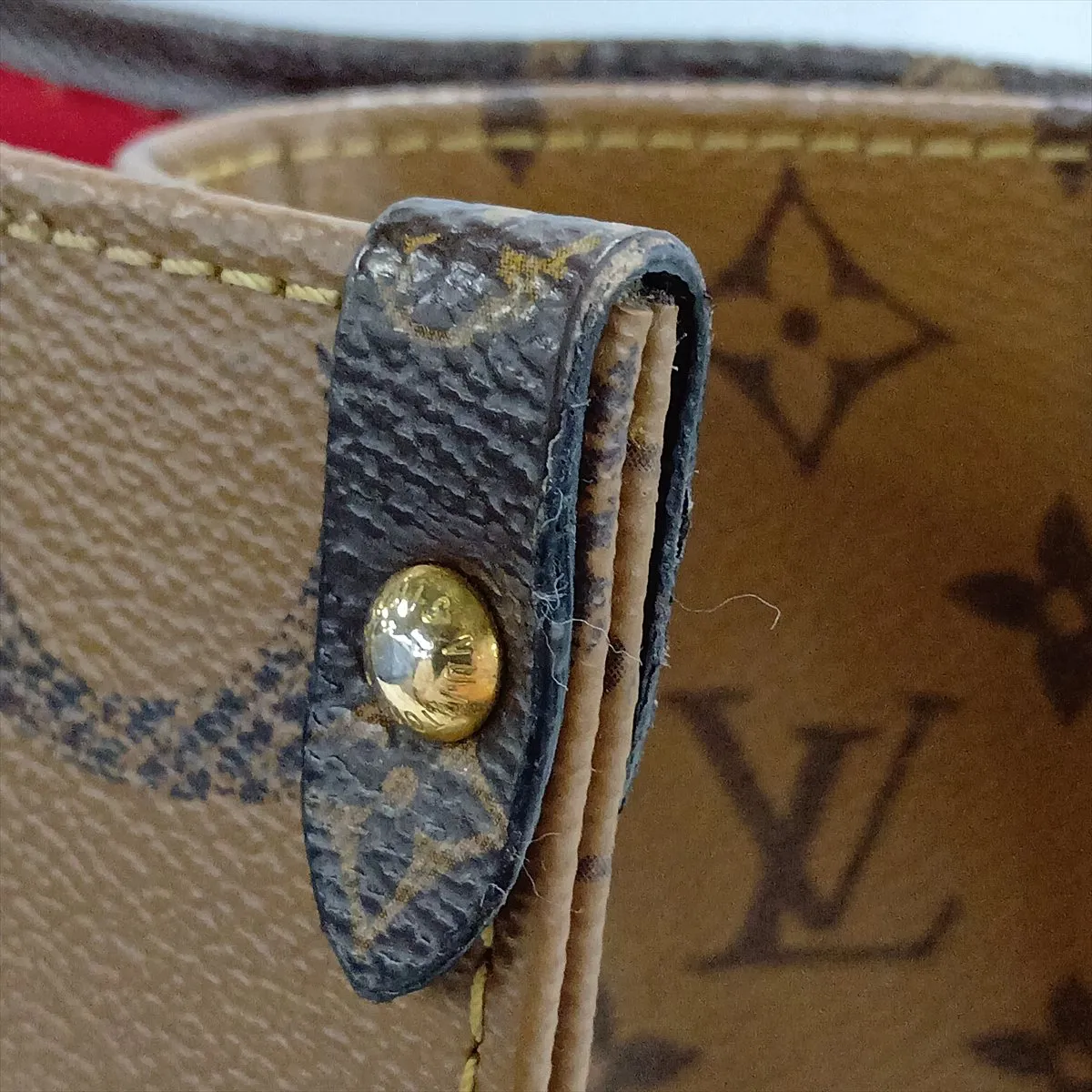 Giant Monogram Reverse OnTheGo MM M45321 FX4220 Brown (RFID detected) — view 12