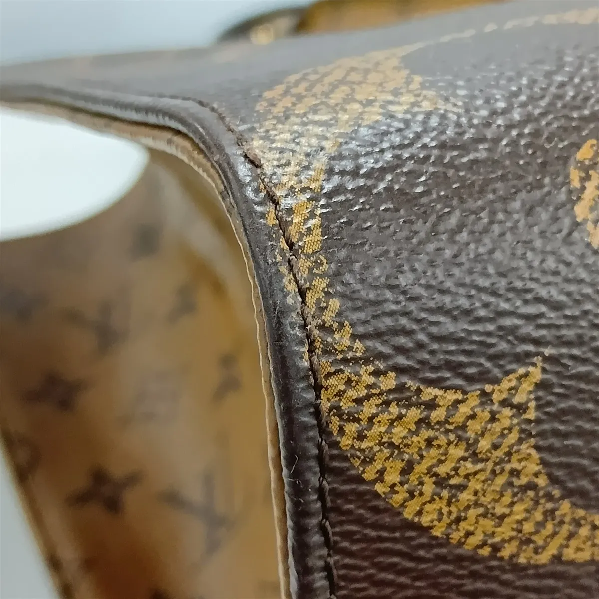 Giant Monogram Reverse OnTheGo MM M45321 FX4220 Brown (RFID detected) — view 15