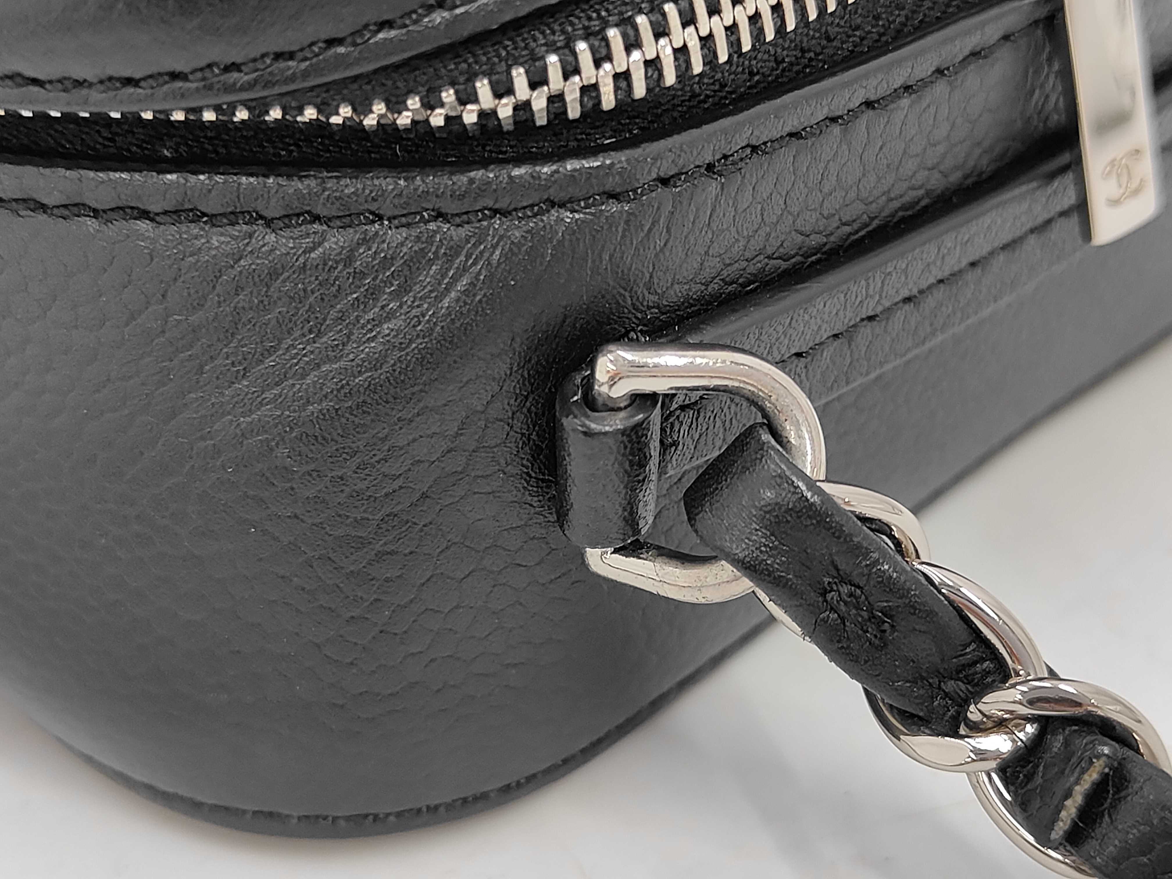 Half Coco Matelassé Caviar Skin Camera Bag Shoulder Bag — view 7
