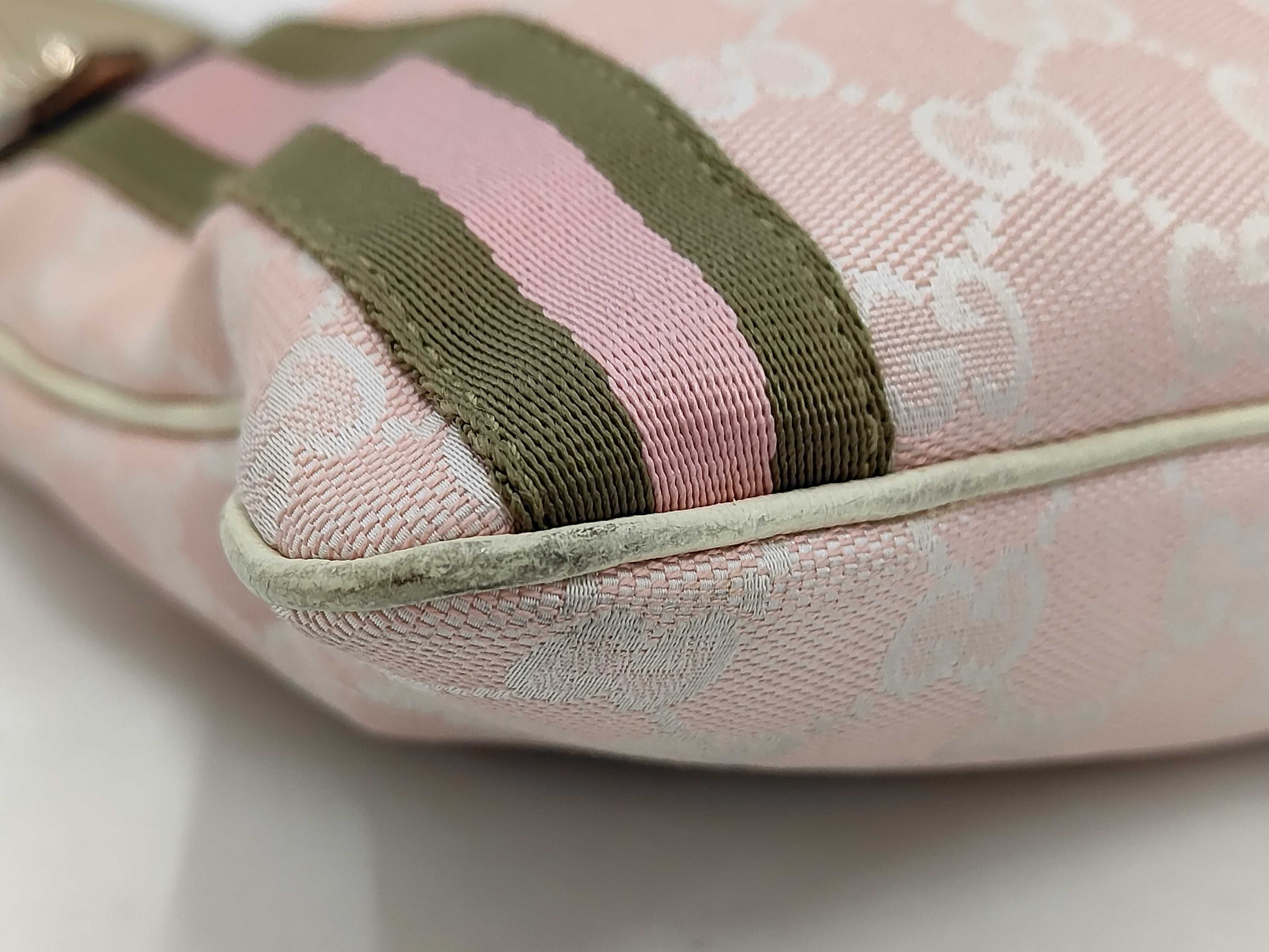 GG Canvas Shoulder Bag Sherry GG Canvas Leather 144388 Shoulder Bag — view 4