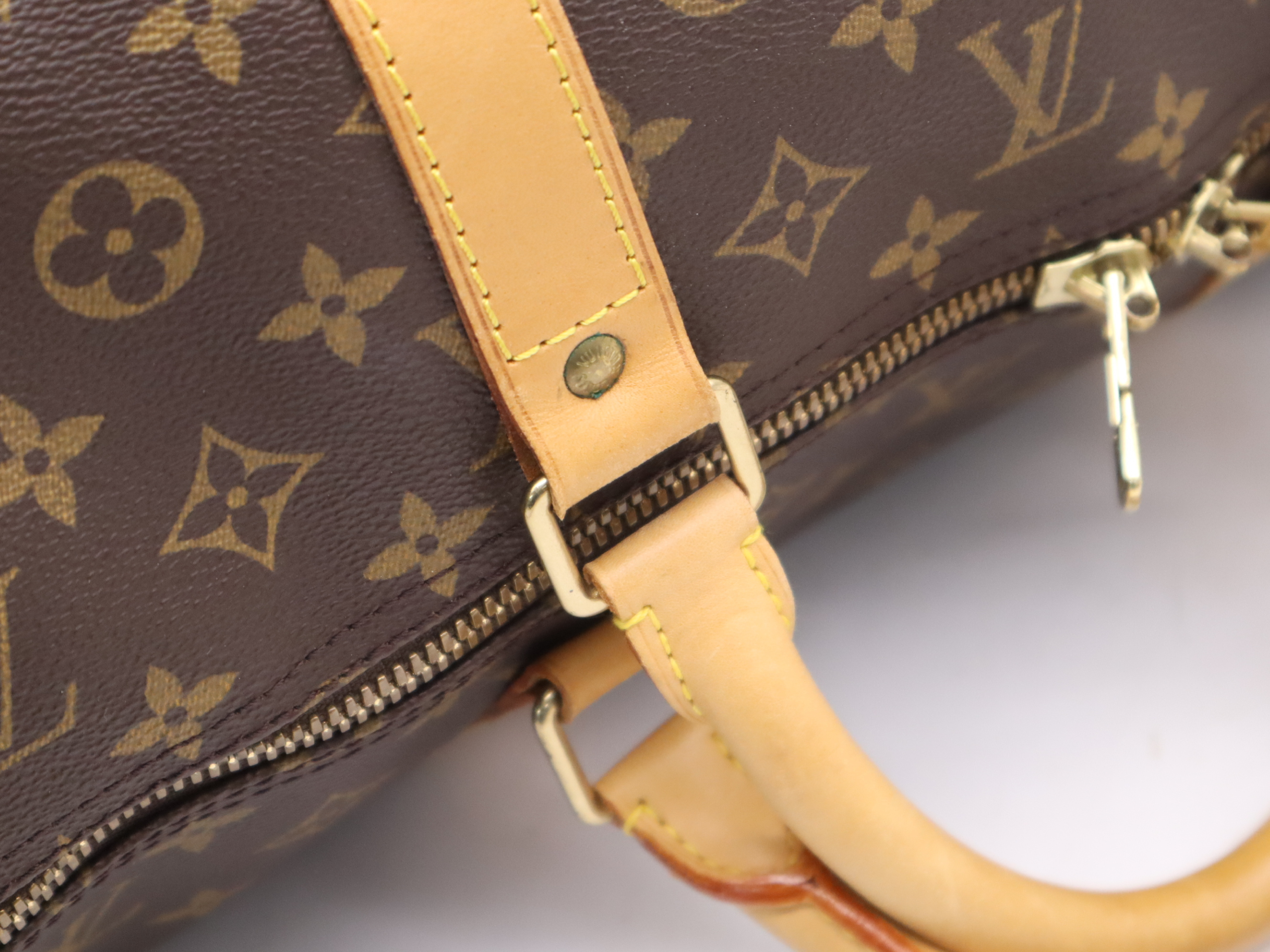 M41412 Monogram Keepall Bandoulière 60 Boston Bag with Strap — view 7