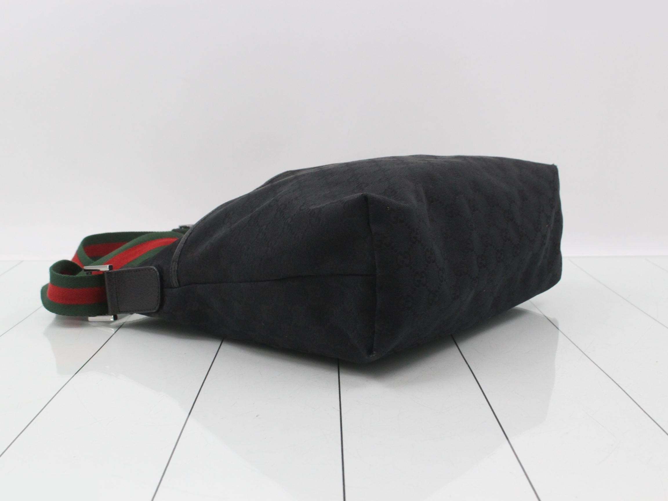 canvas shoulder bag, black, 189751, 213048 — view 5