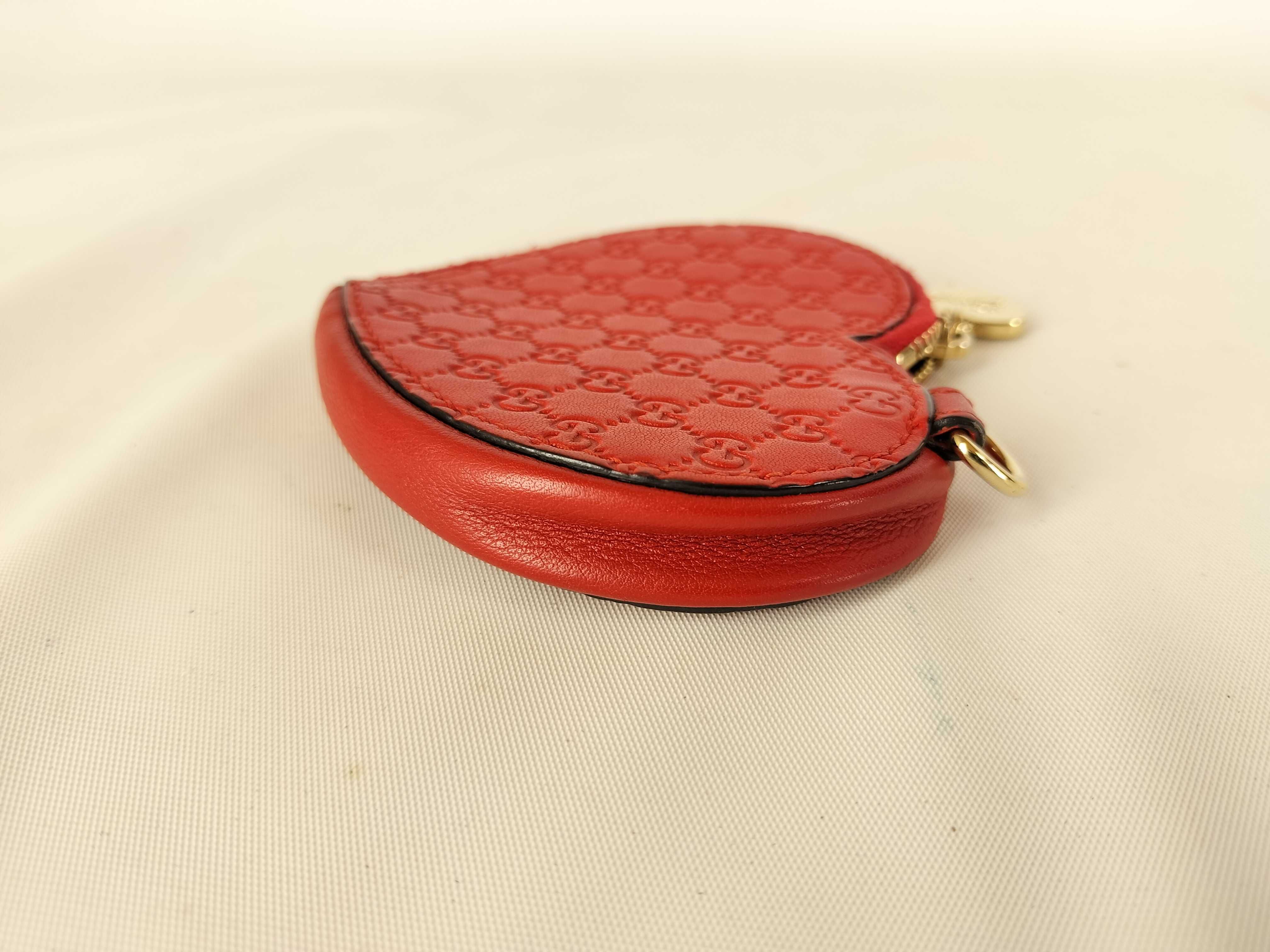 Guccissima 152615 Coin Case Red Coin Case — view 3