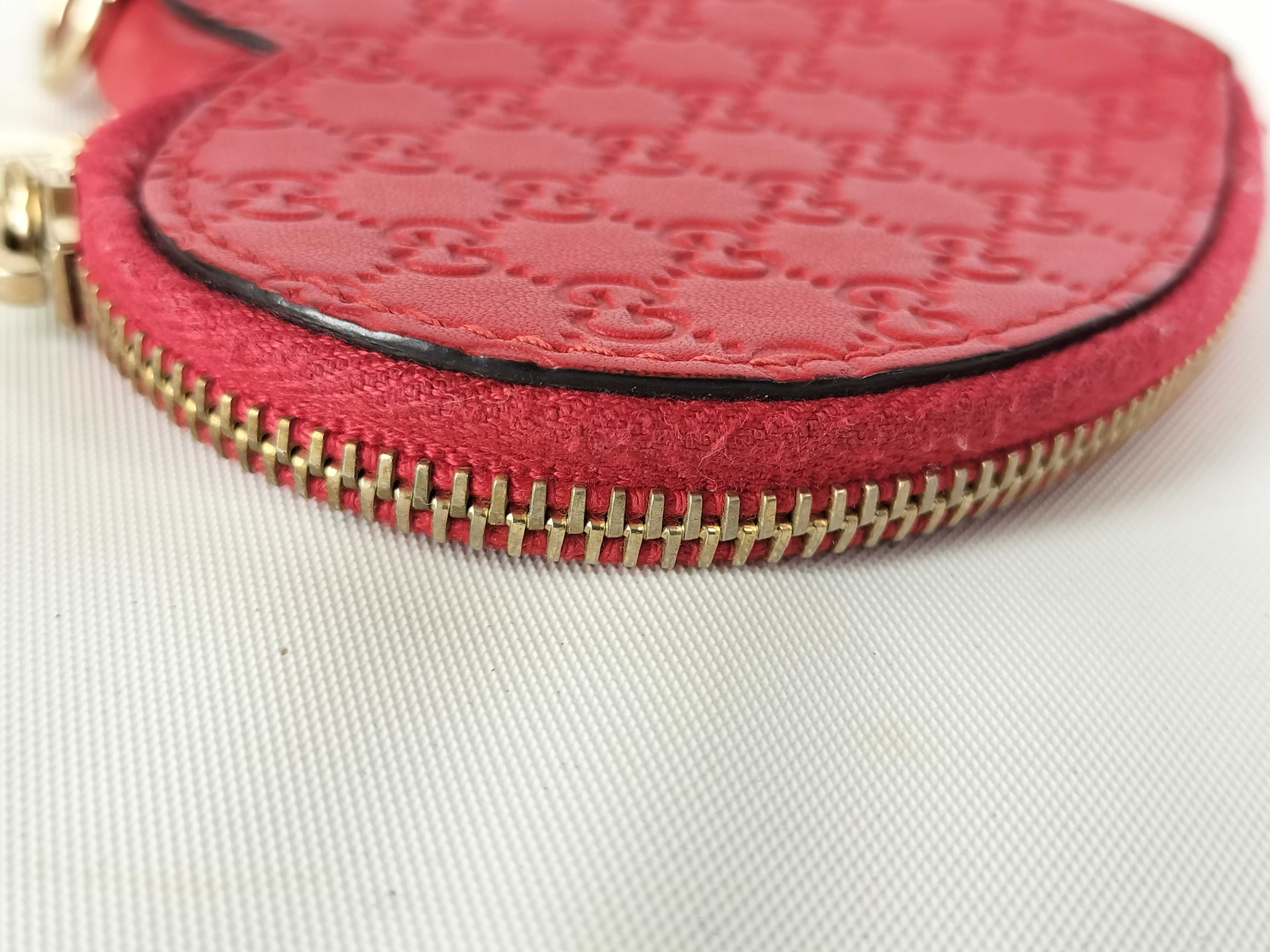 Guccissima 152615 Coin Case Red Coin Case — view 5