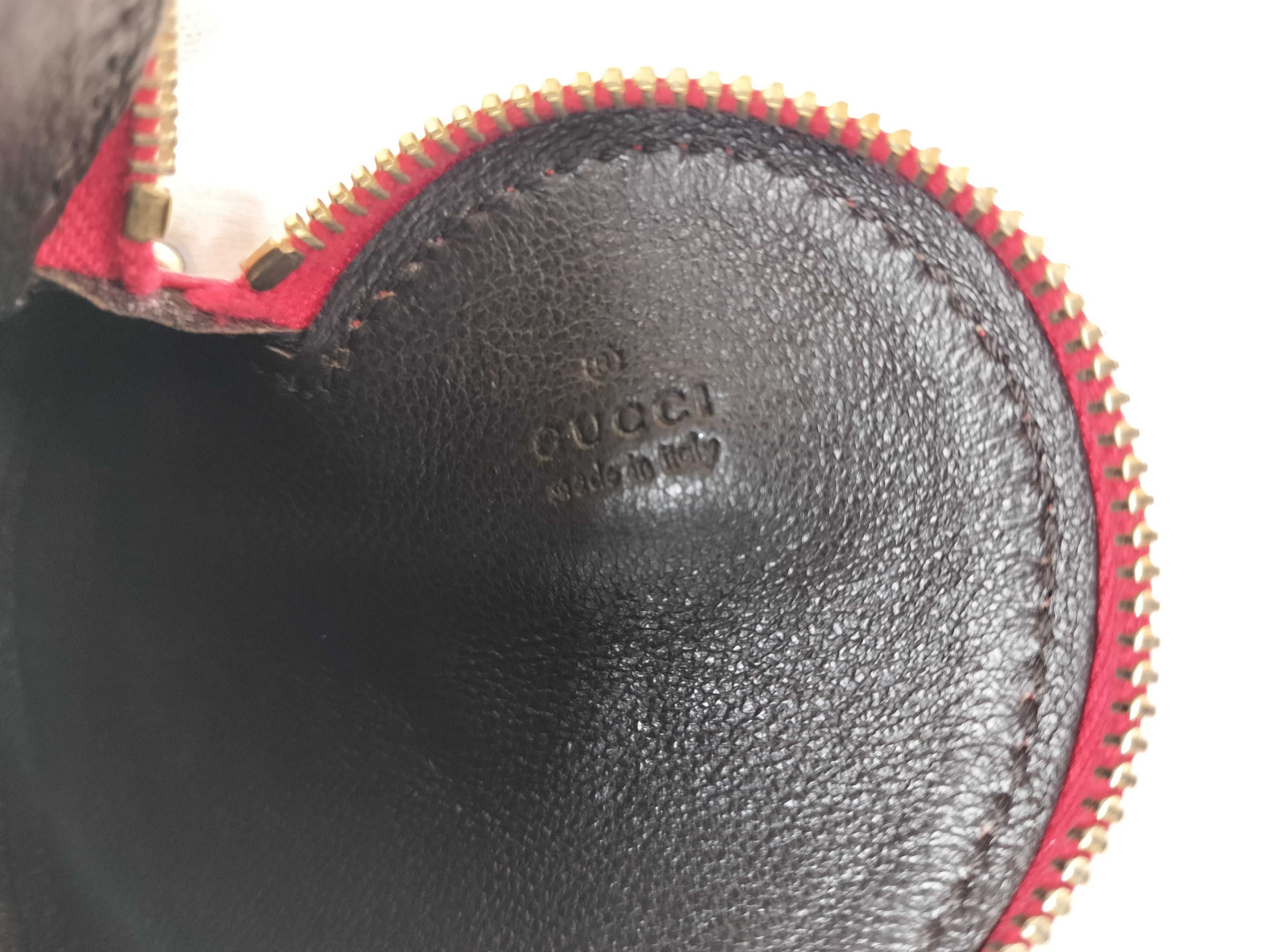 Guccissima 152615 Coin Case Red Coin Case — view 7