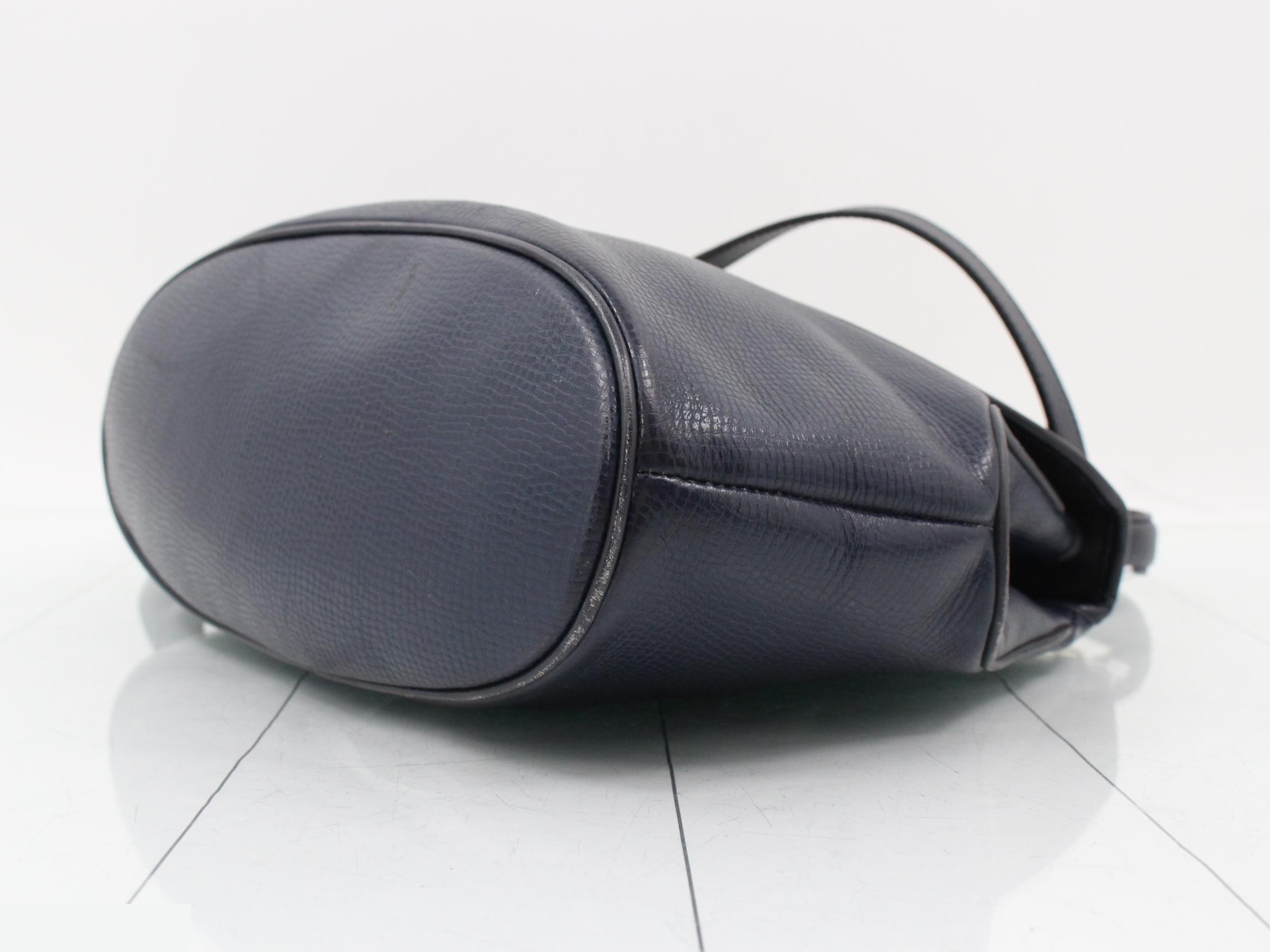 2WAY bag navy leather — view 6