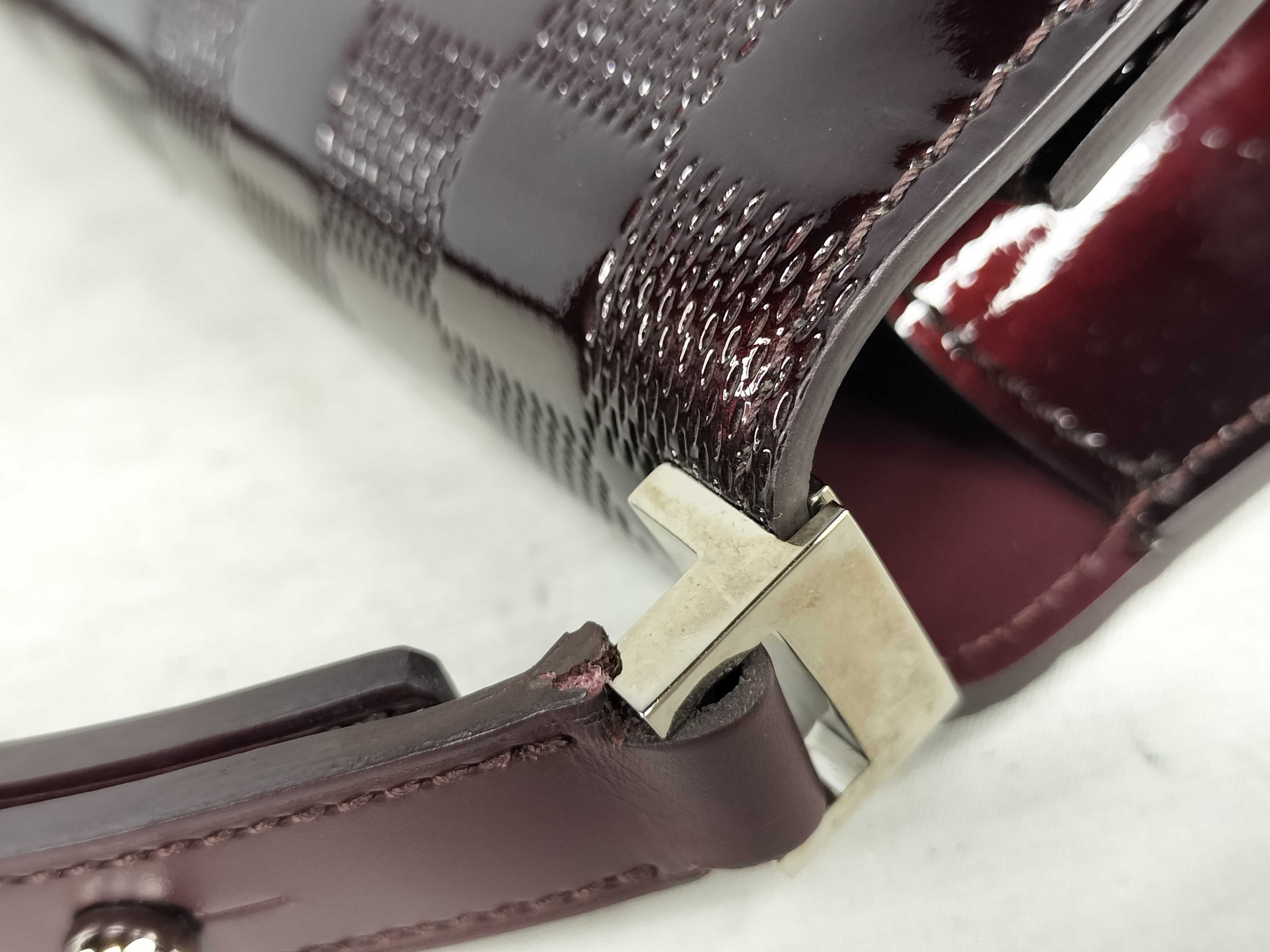 Damier Vernis Carmine Shoulder Bag M92126 VI0041 — view 5