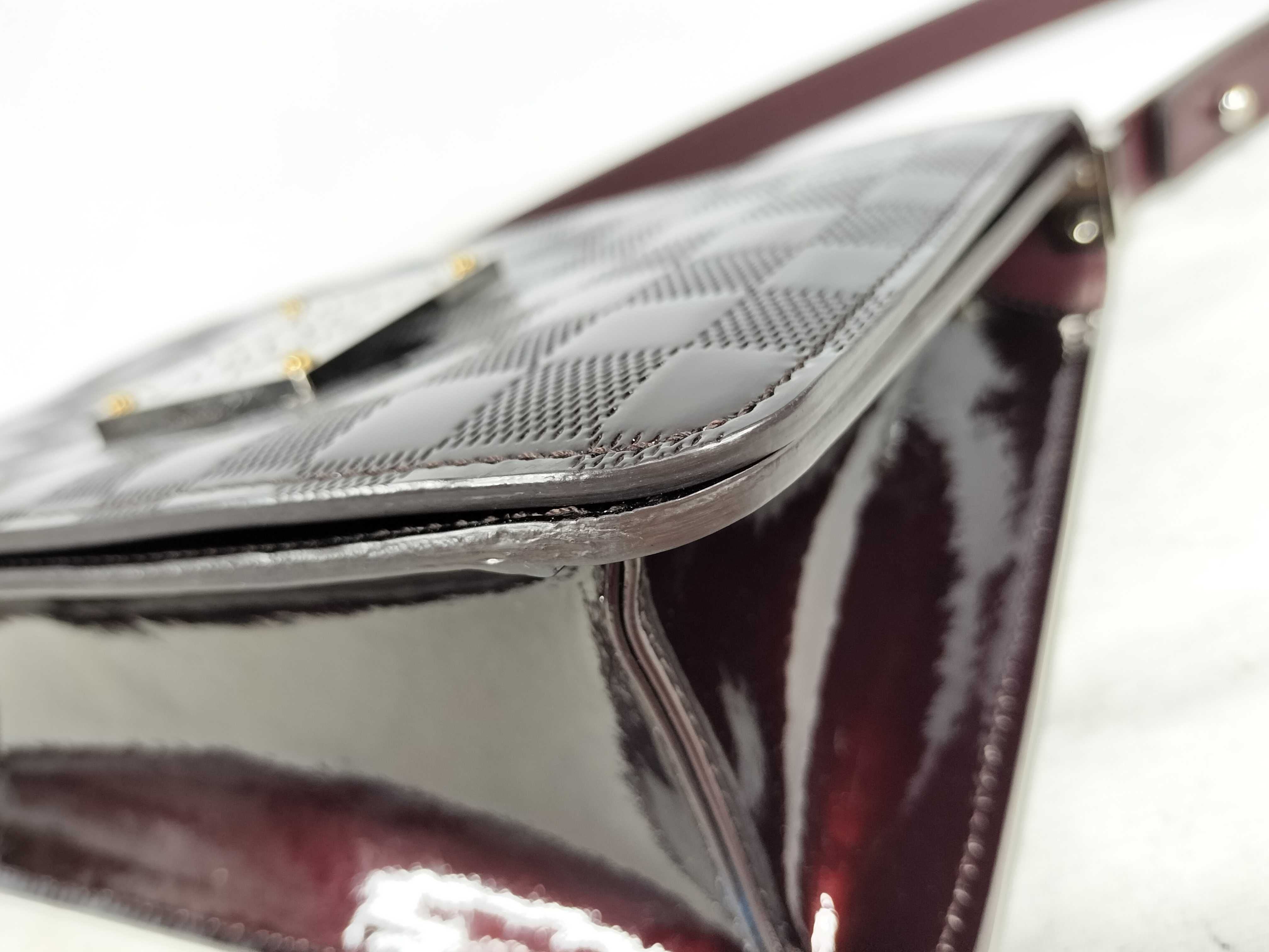 Damier Vernis Carmine Shoulder Bag M92126 VI0041 — view 6