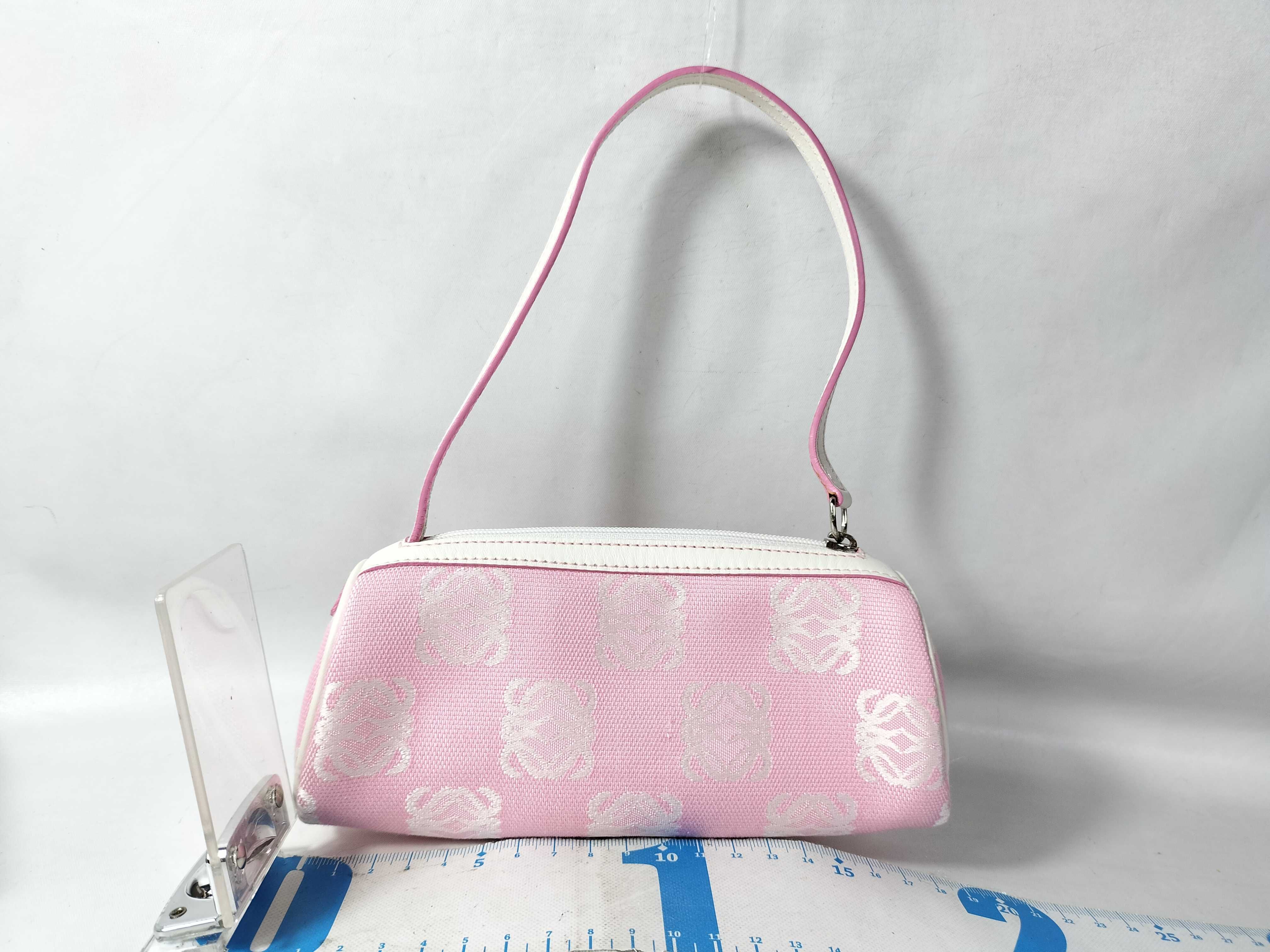 handbag accessory pouch pink handbag — view 2