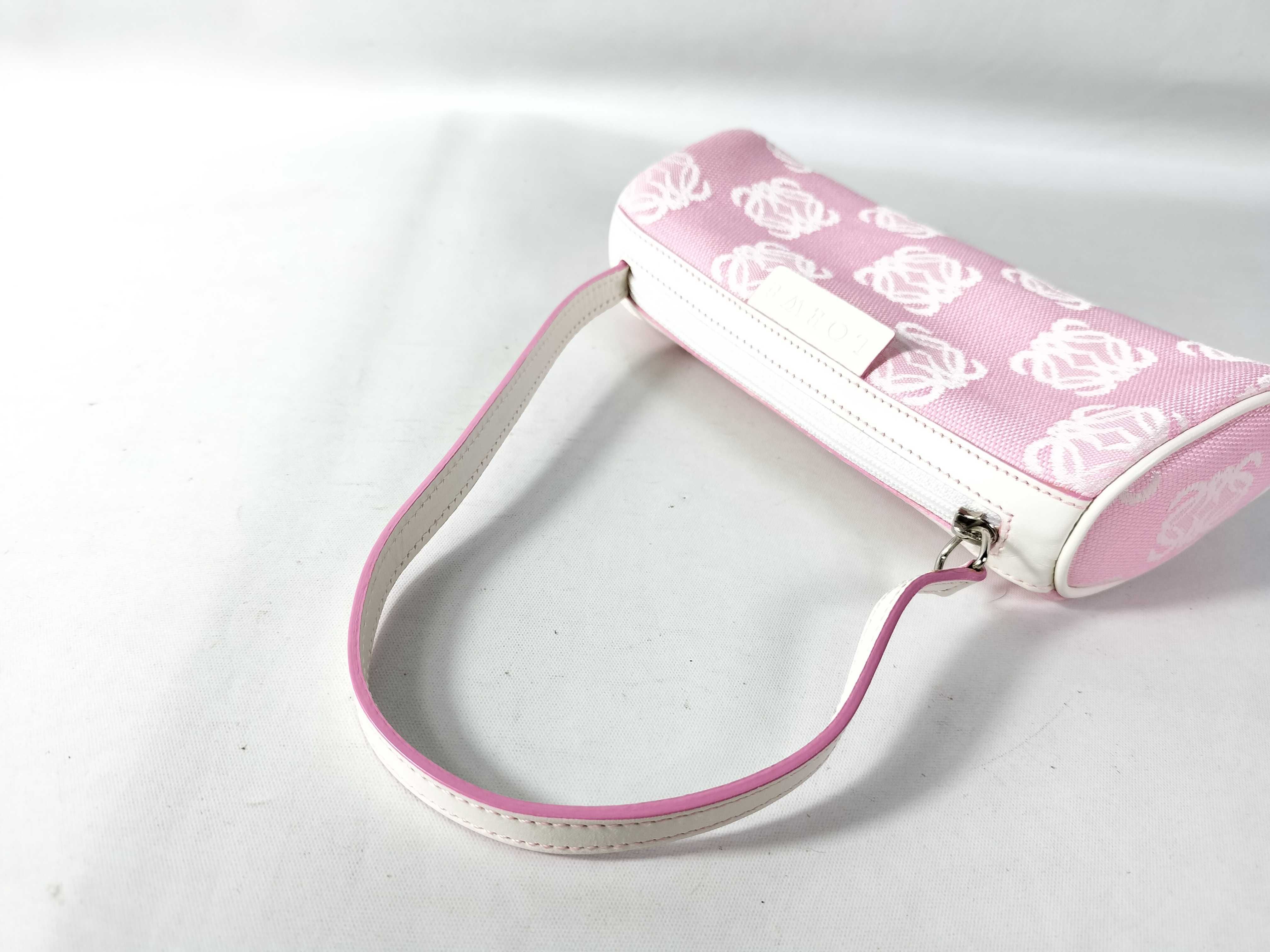 handbag accessory pouch pink handbag — view 3