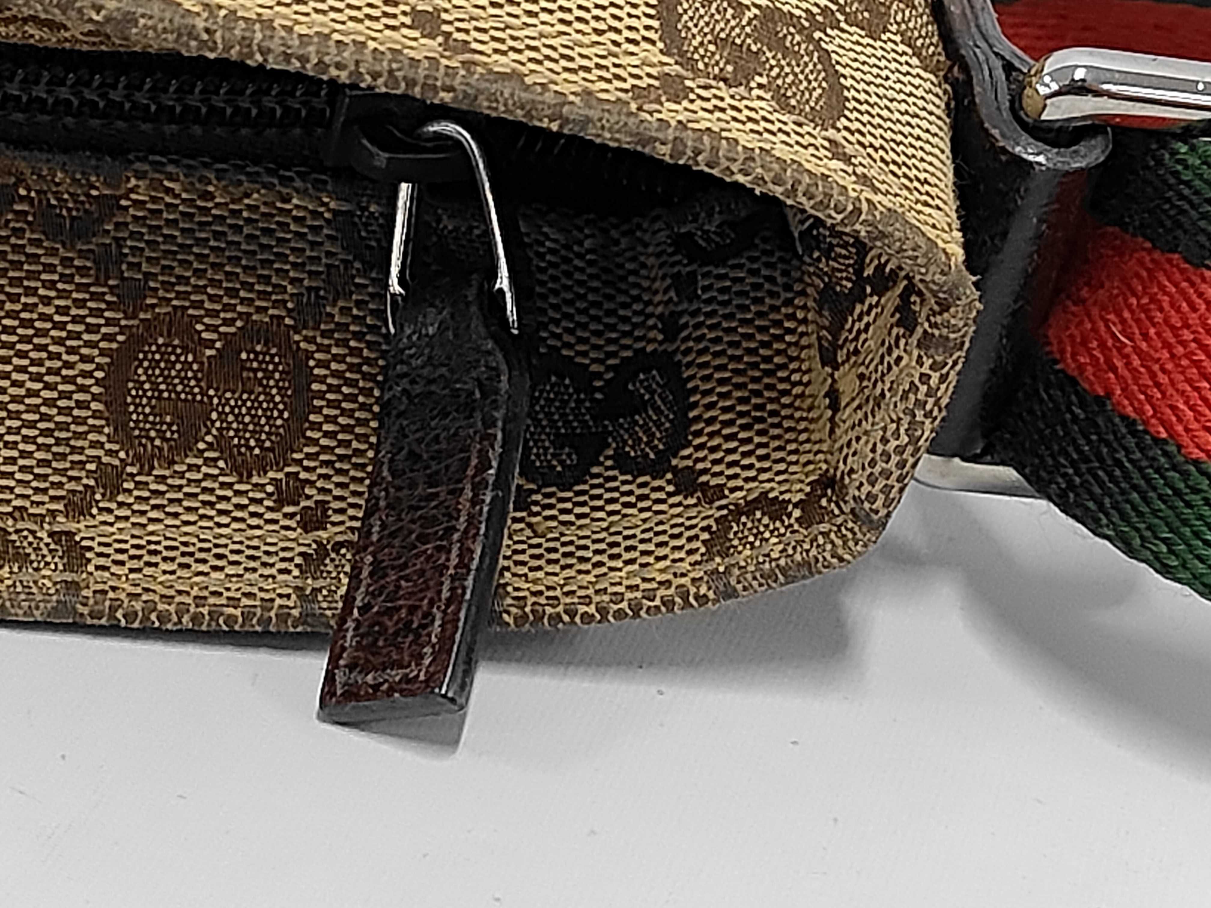 GG Canvas Shoulder Bag, Sherry Line Shoulder Bag — view 9