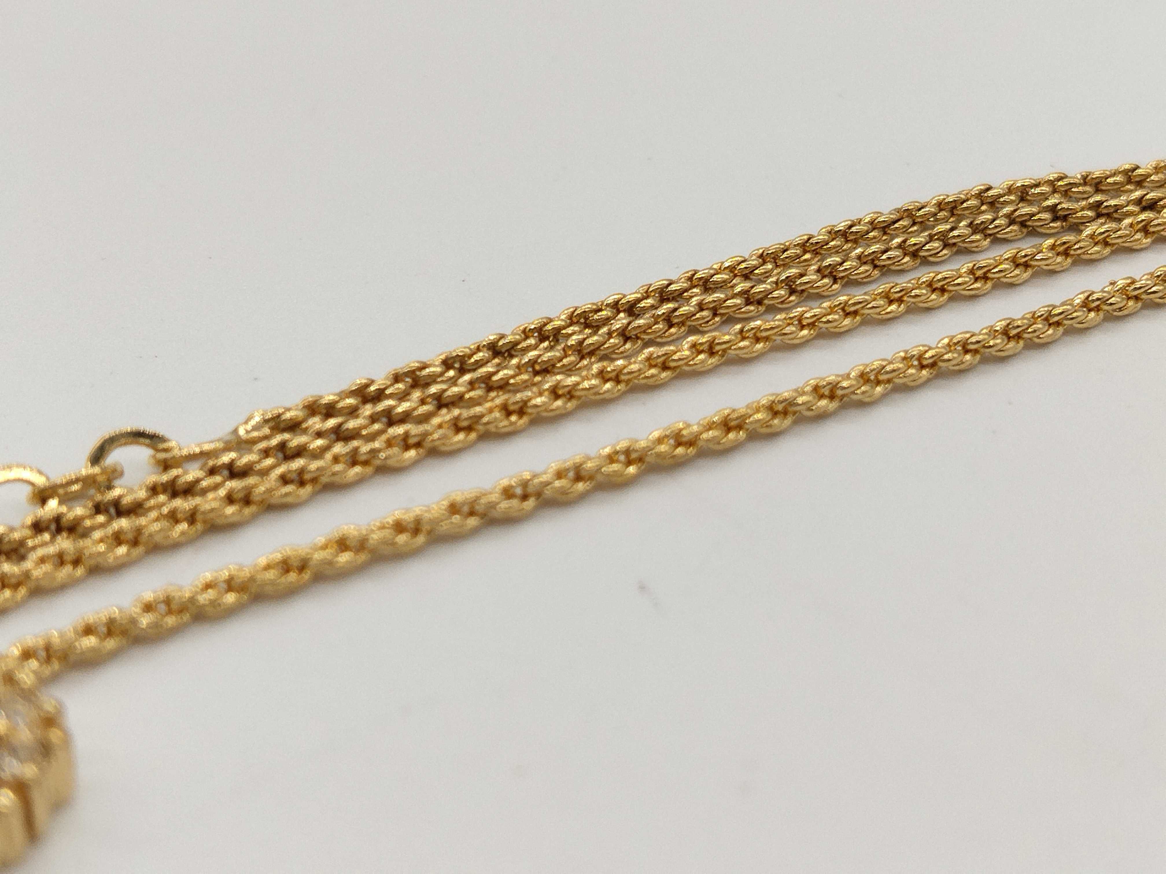 Trotter Rhinestone Heart Necklace — view 8