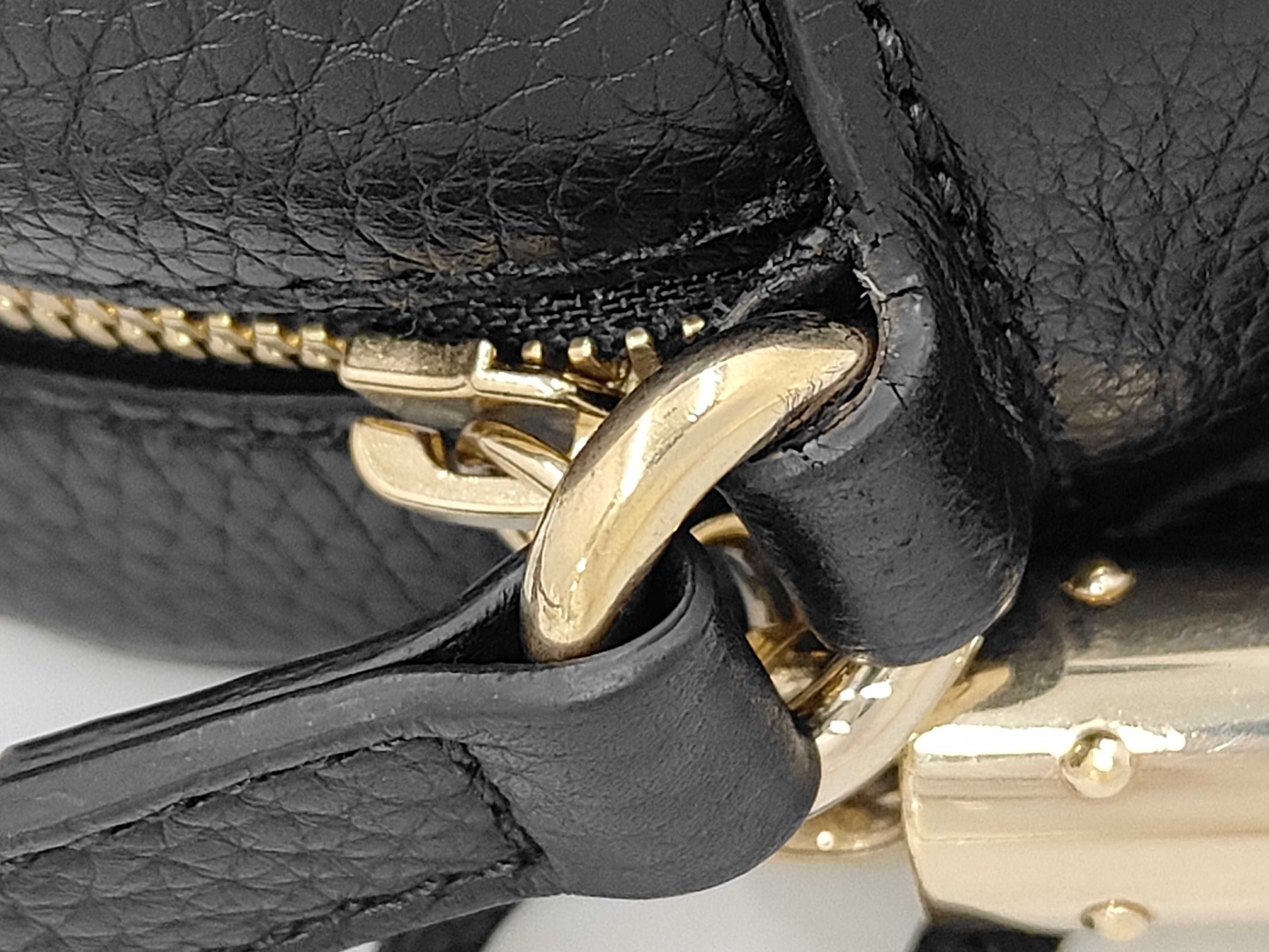 black shoulder bag — view 5