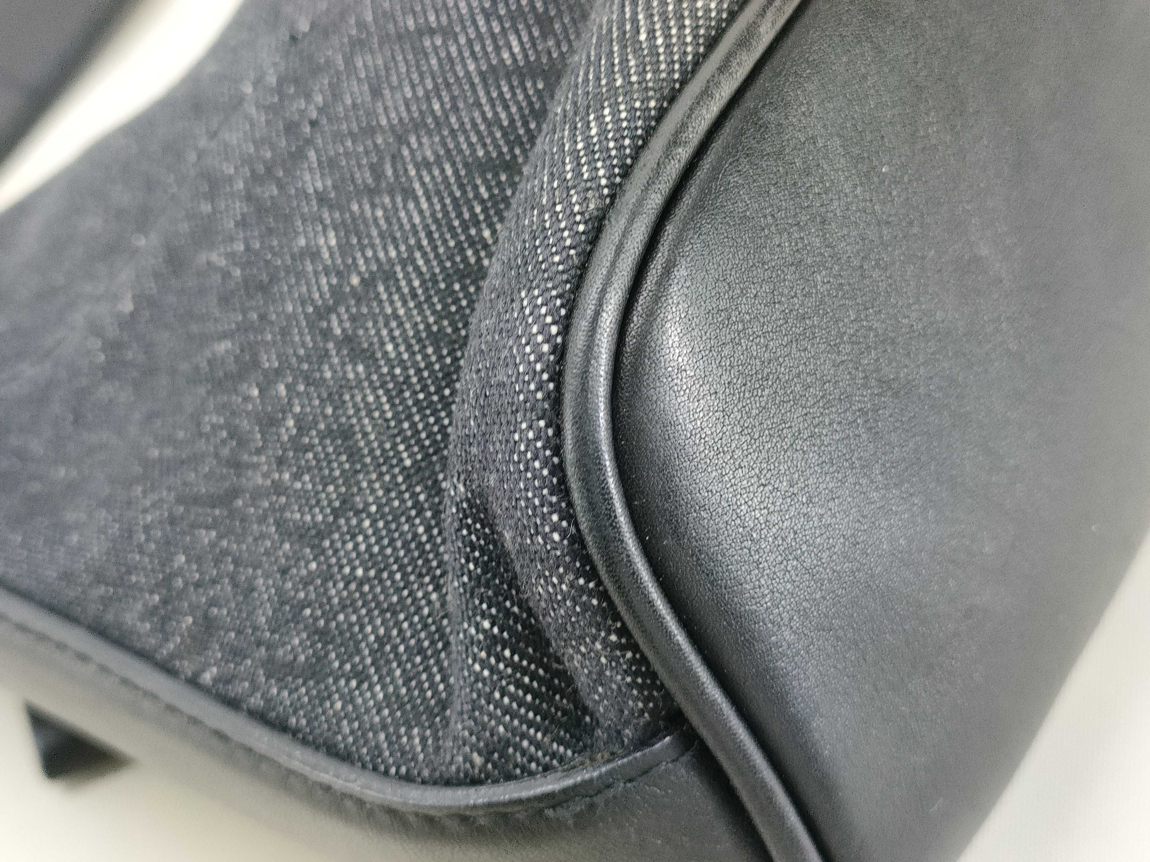 Logo Mania Denim Handbag Accessory Pouch Handbag — view 4