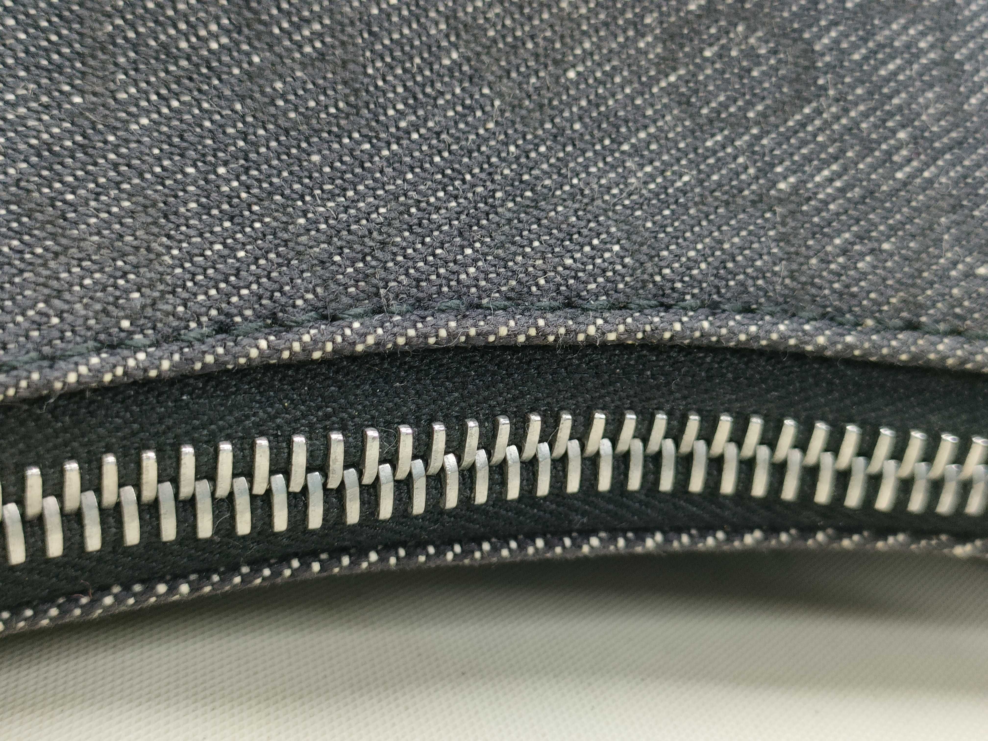 Logo Mania Denim Handbag Accessory Pouch Handbag — view 8