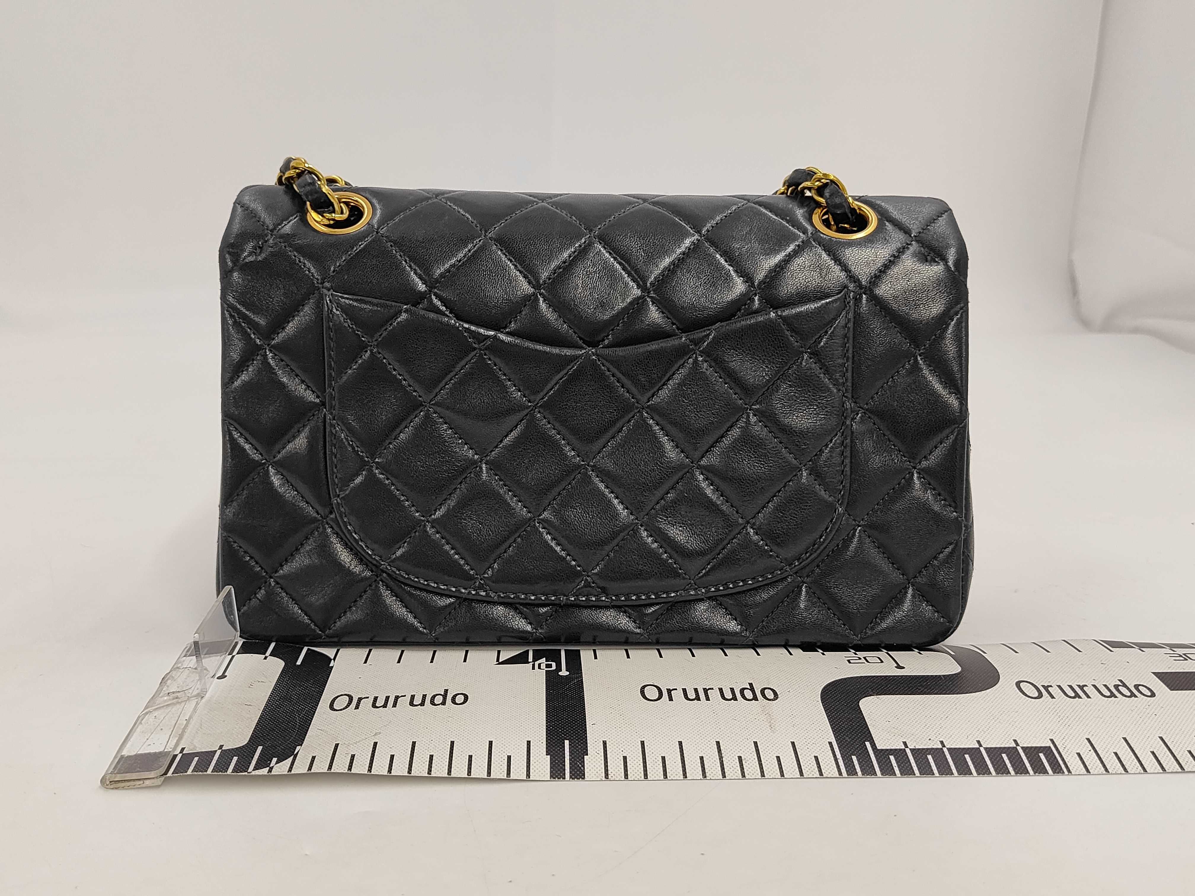 Matelassé 23 Lambskin Double Flap Double Chain Shoulder Bag — view 2