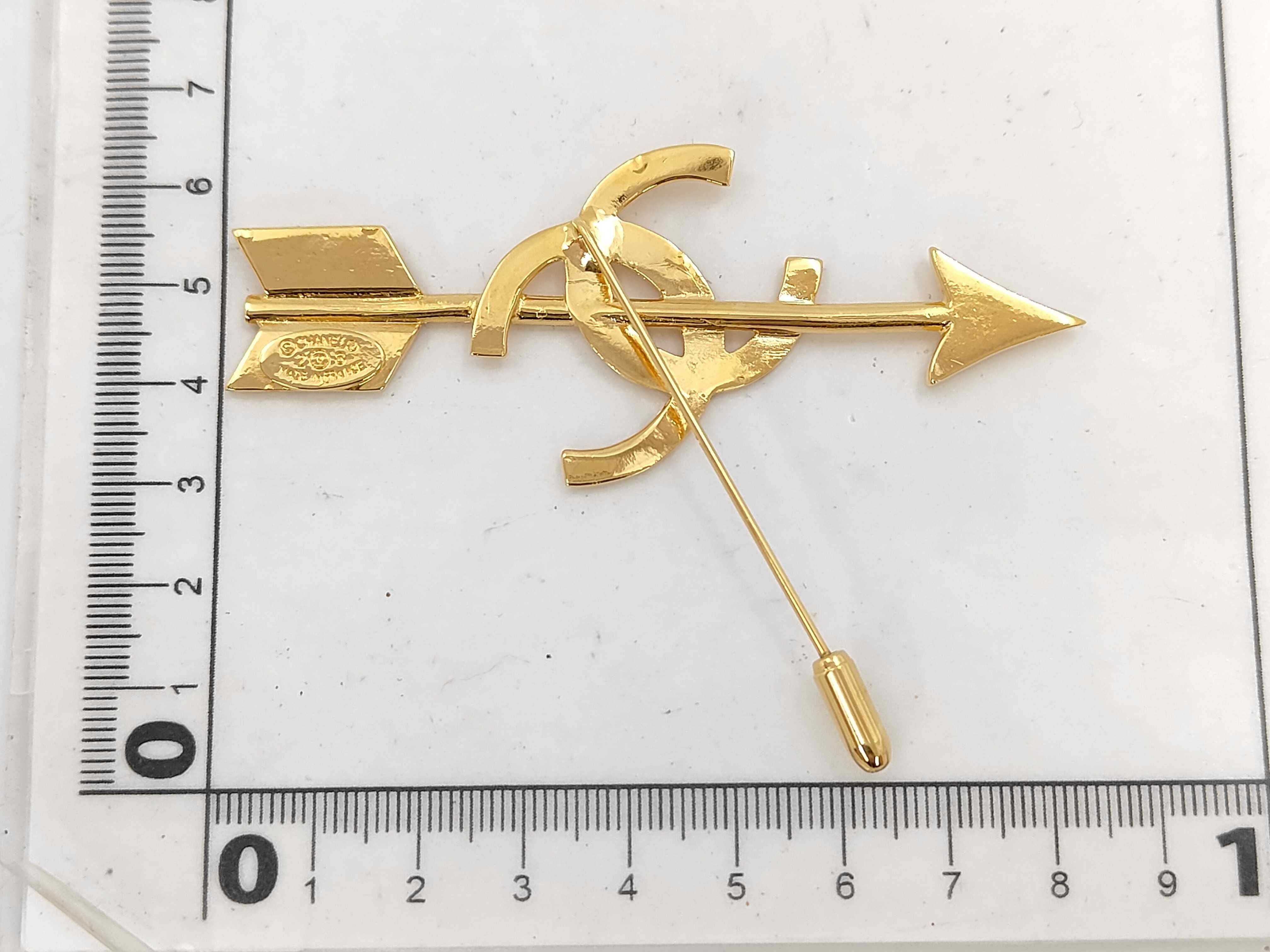 Coco Mark Arrow Brooch — view 2
