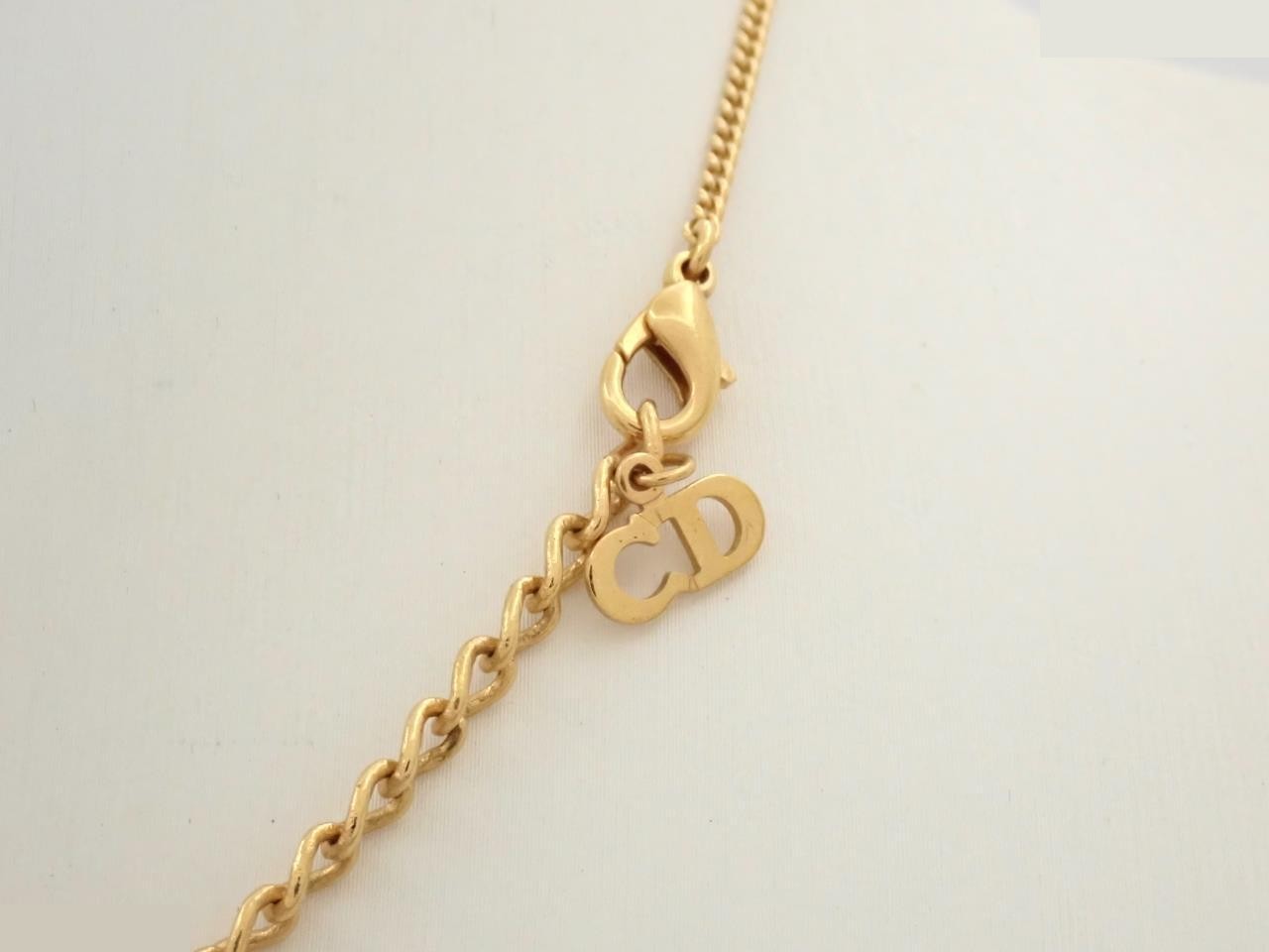 Logo, Precious Metal Necklace/Pendant, Chain approx. 42cm — view 2
