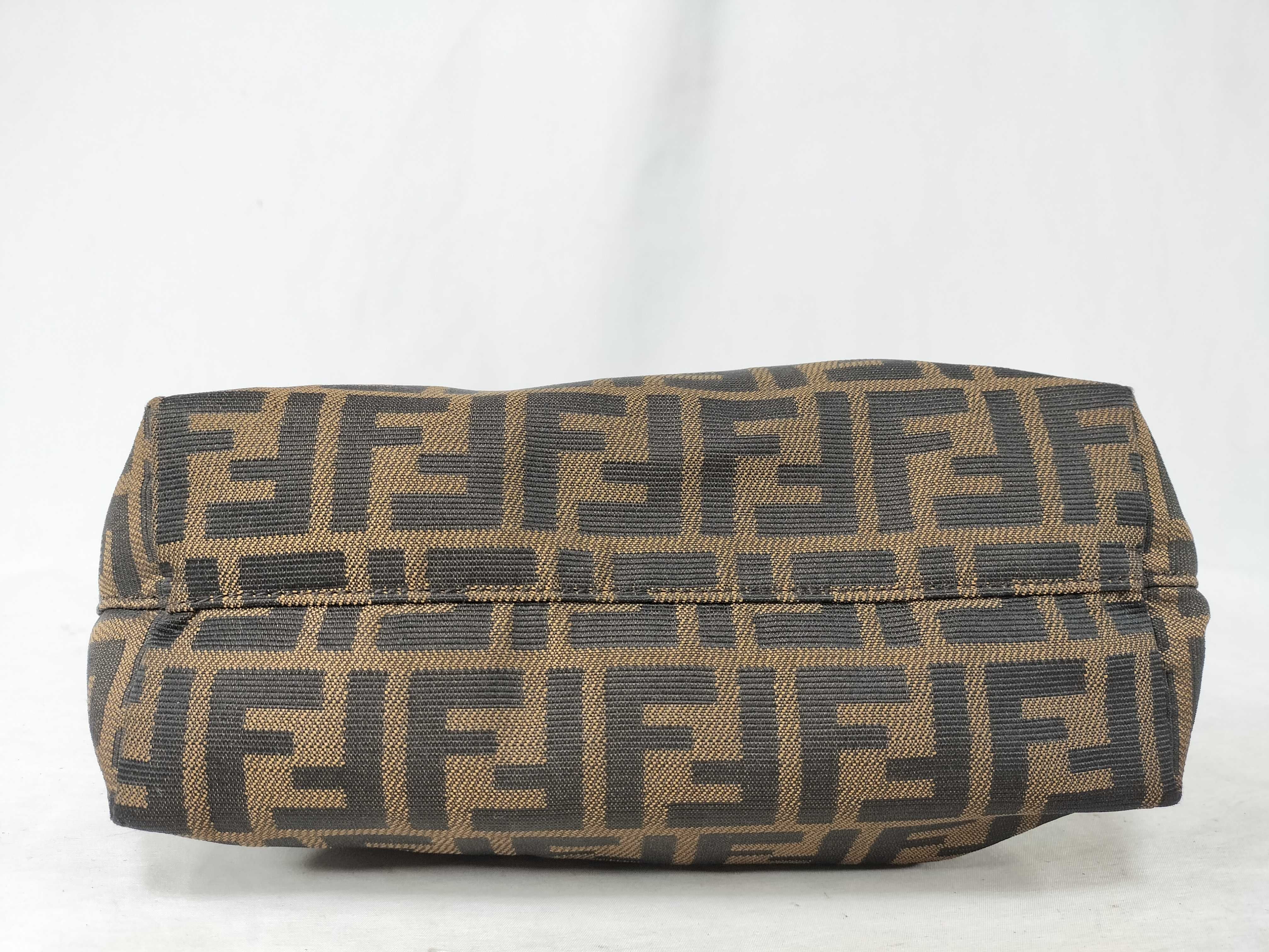 Zucca pattern mini tote bag, Zucca FF pattern tote bag — view 7