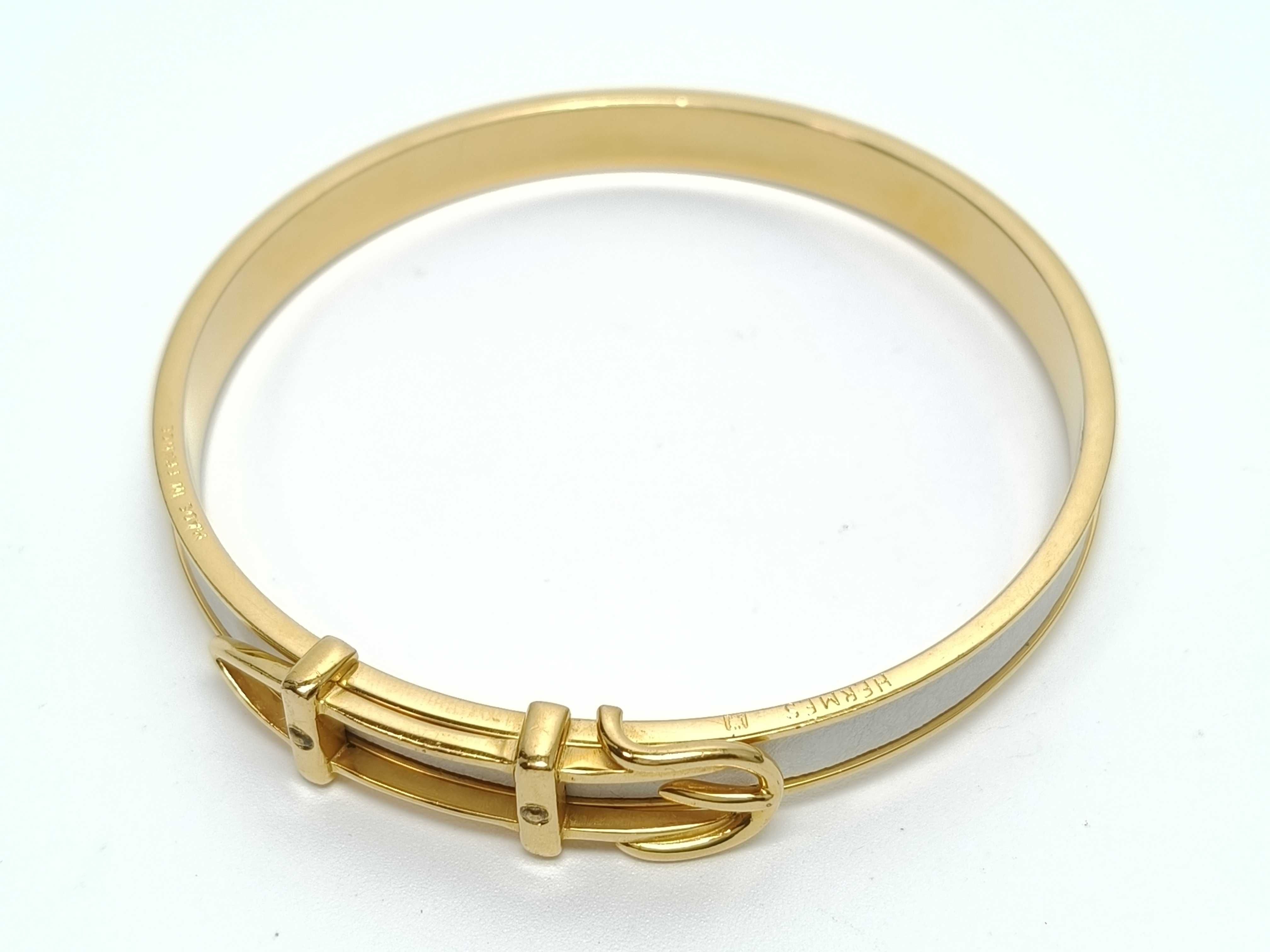 Belt Motif Jumping Bangle Bracelet Gold Bracelet/Bangle
