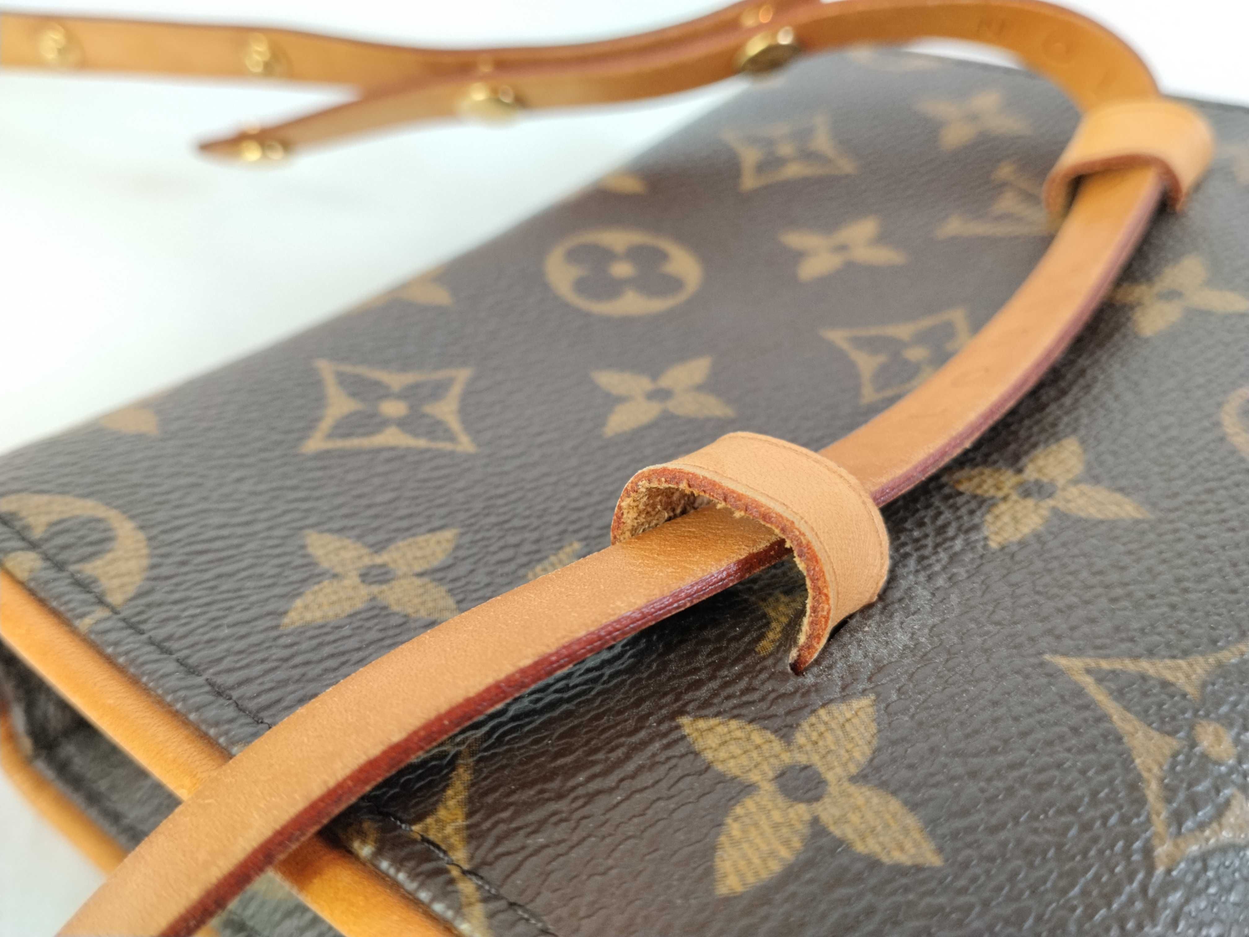 Monogram Pochette Florentine M51855 Brown, Belt Size XS, FL1014 Waist Bag — view 6