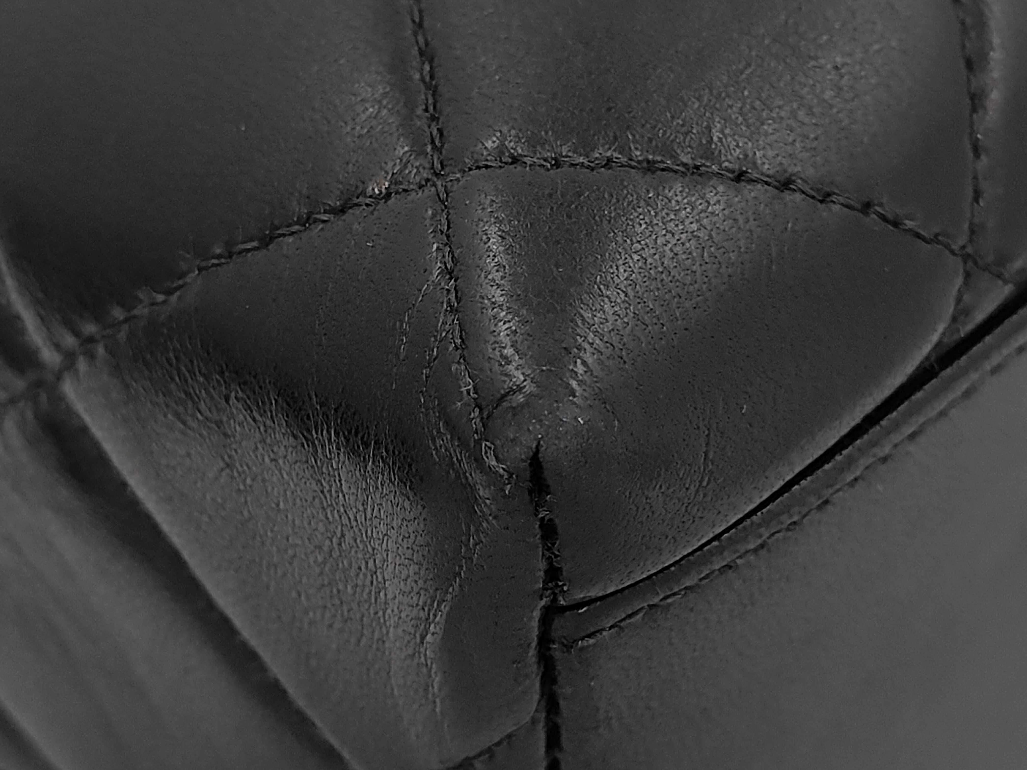 Matelasse Chain Tote Leather Tote Bag — view 4