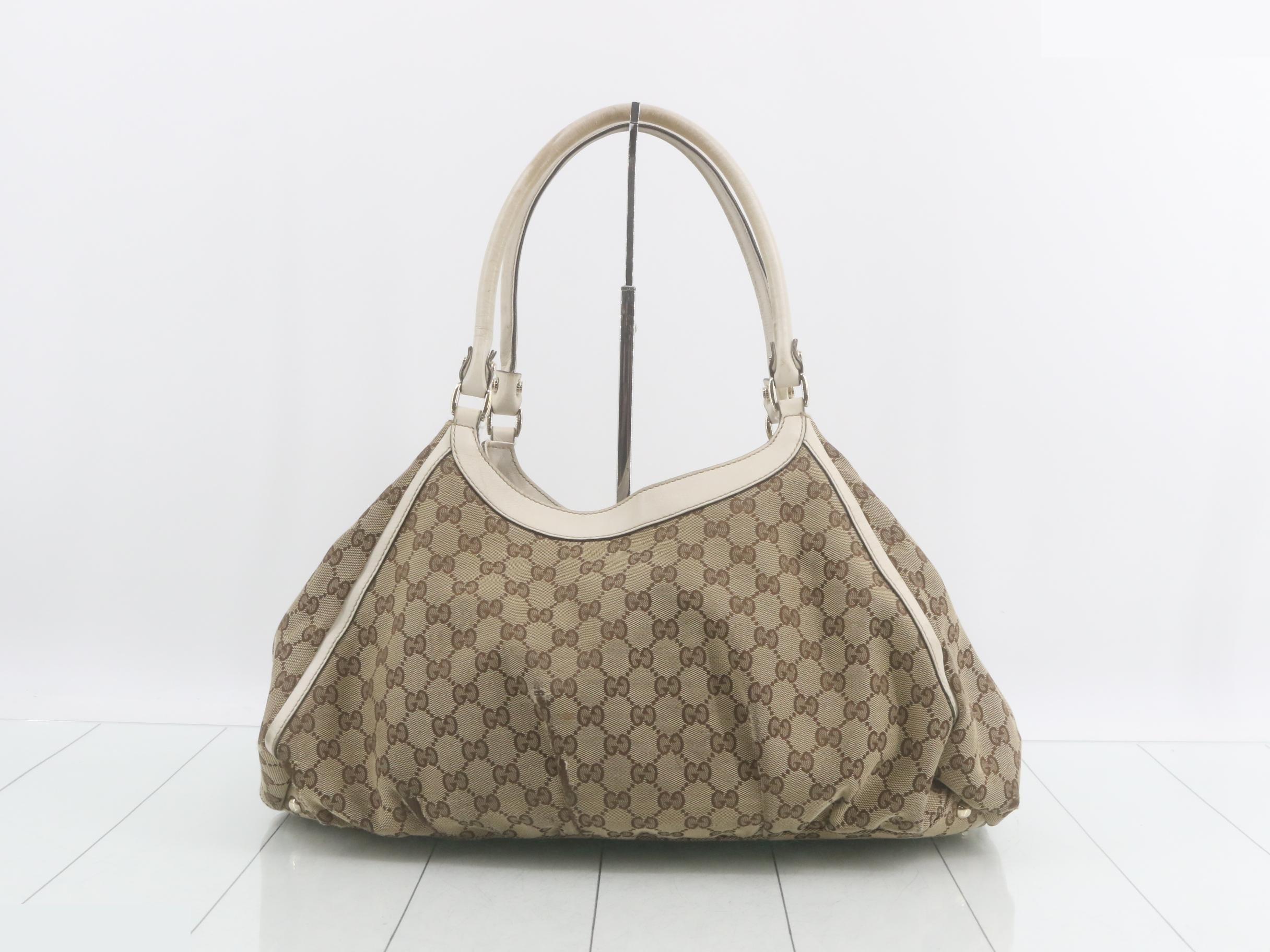 189835 Abby GG Canvas Tote Bag — view 2