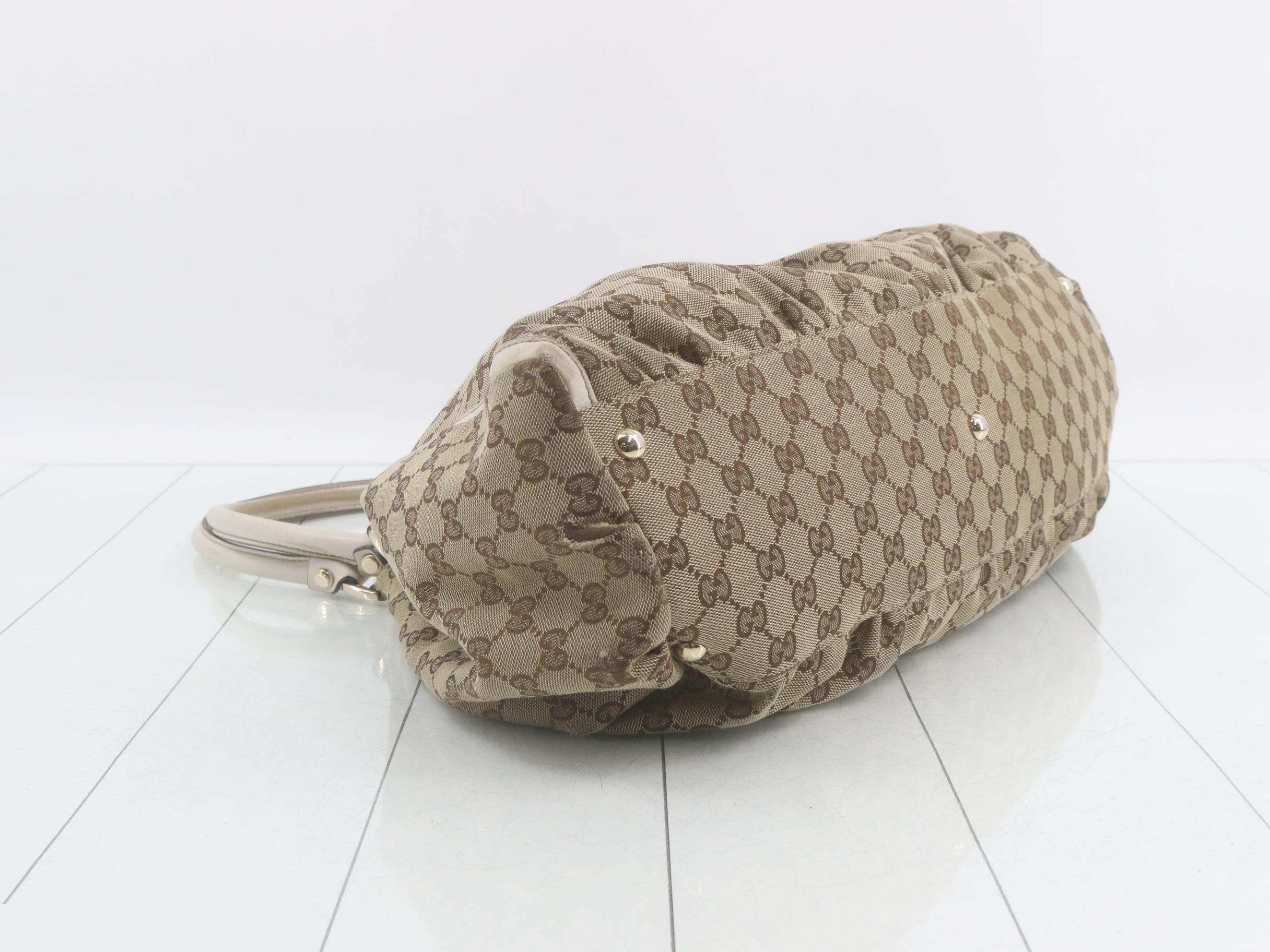 189835 Abby GG Canvas Tote Bag — view 5