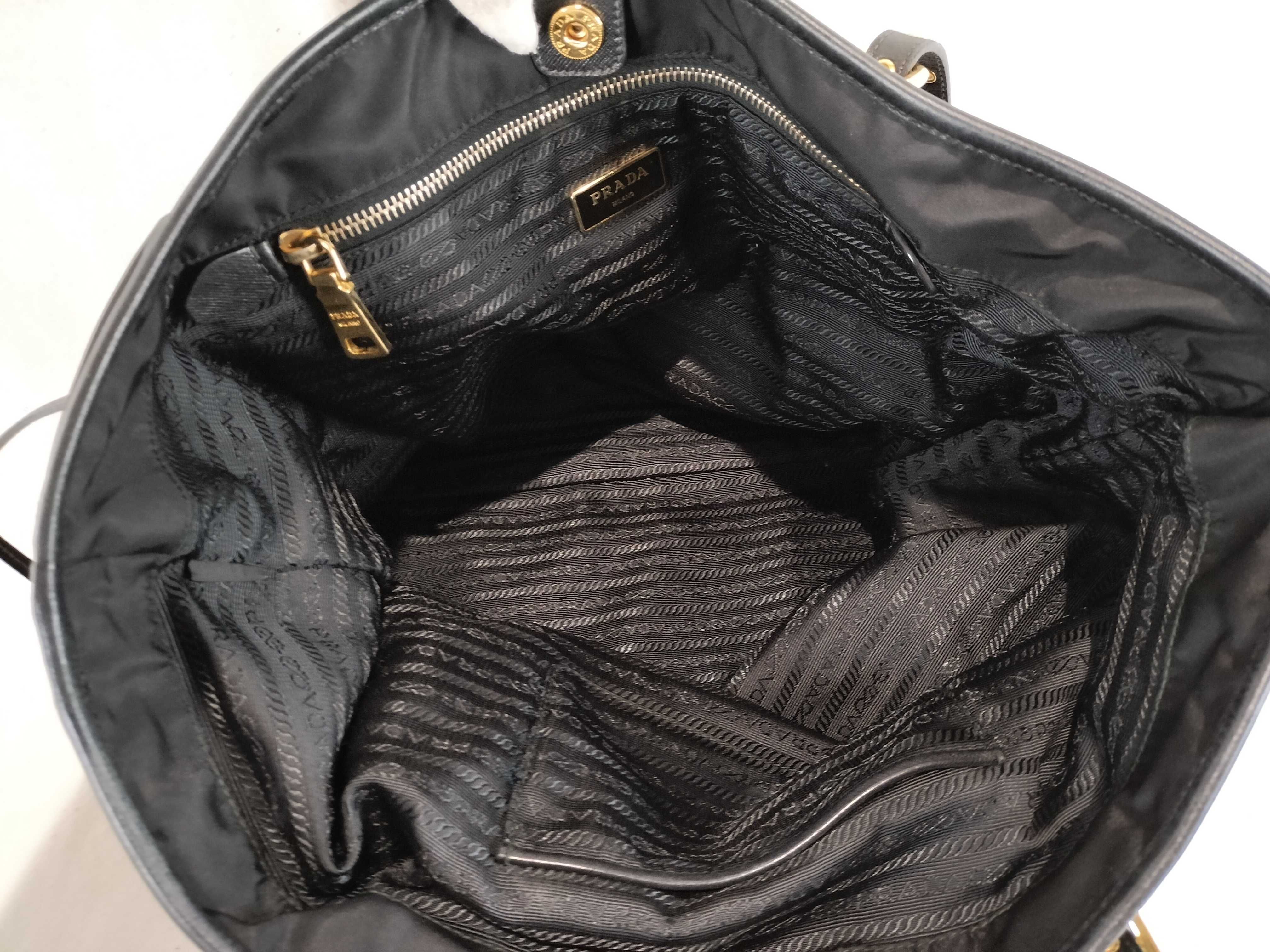 Nylon Tessuto Tote Bag Handbag — view 9