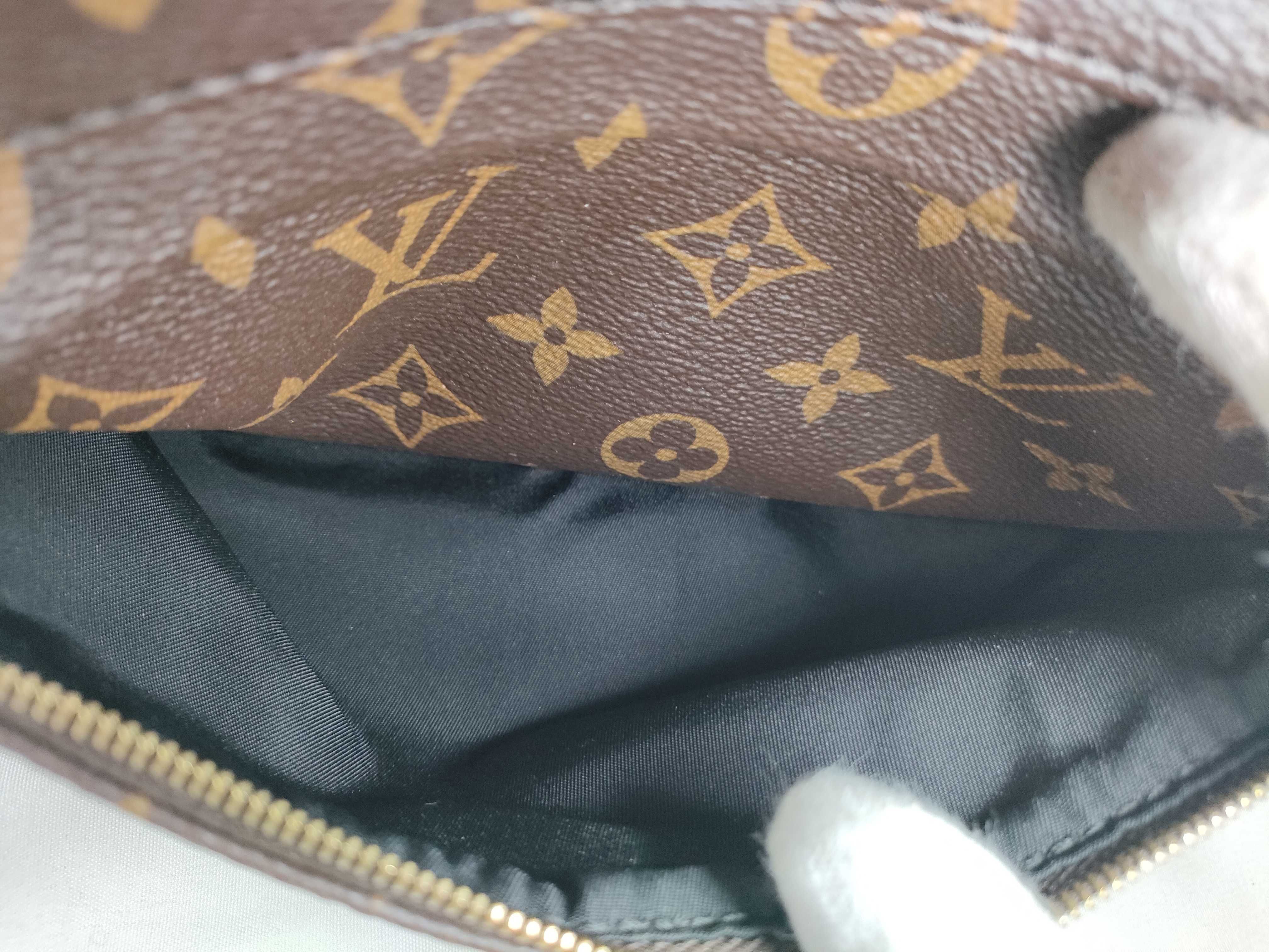 Monogram LV Palm Springs Brown Monogram Medium Rucksack — view 15