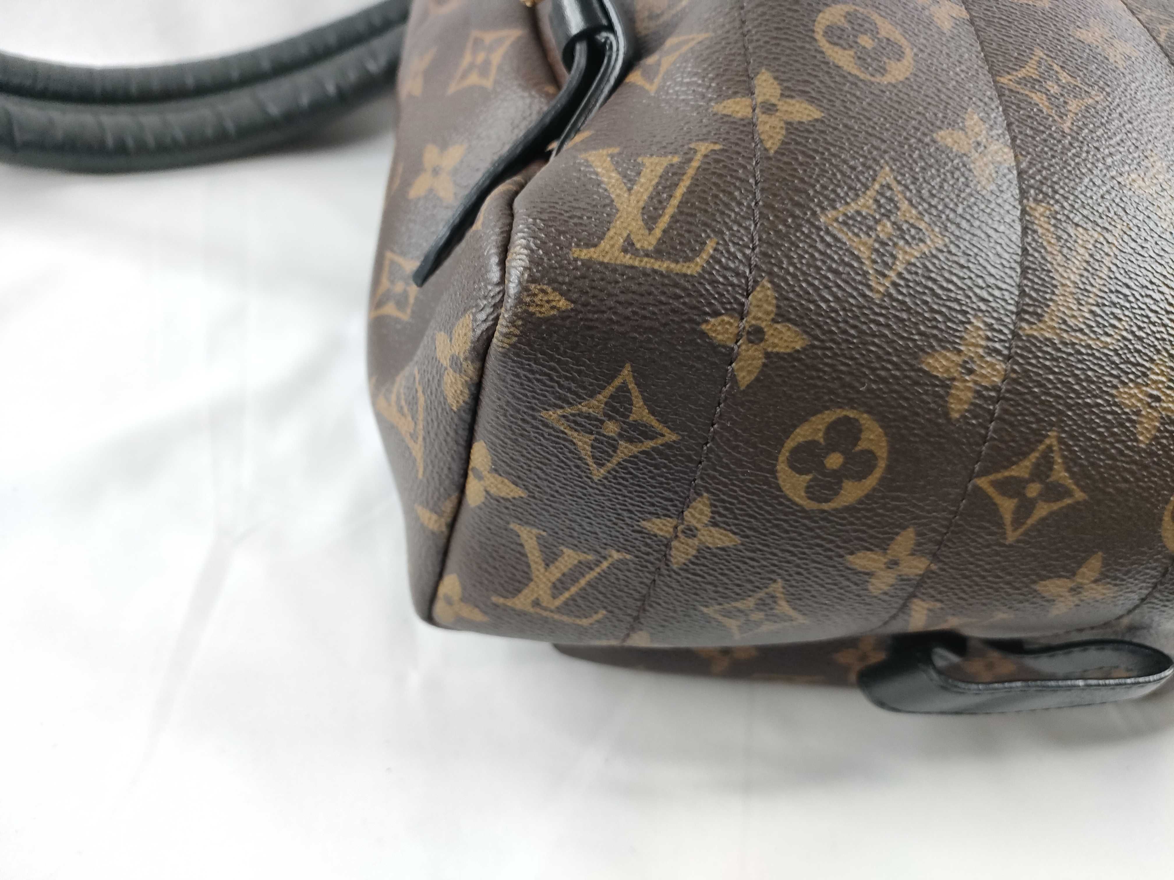 Monogram LV Palm Springs Brown Monogram Medium Rucksack — view 3