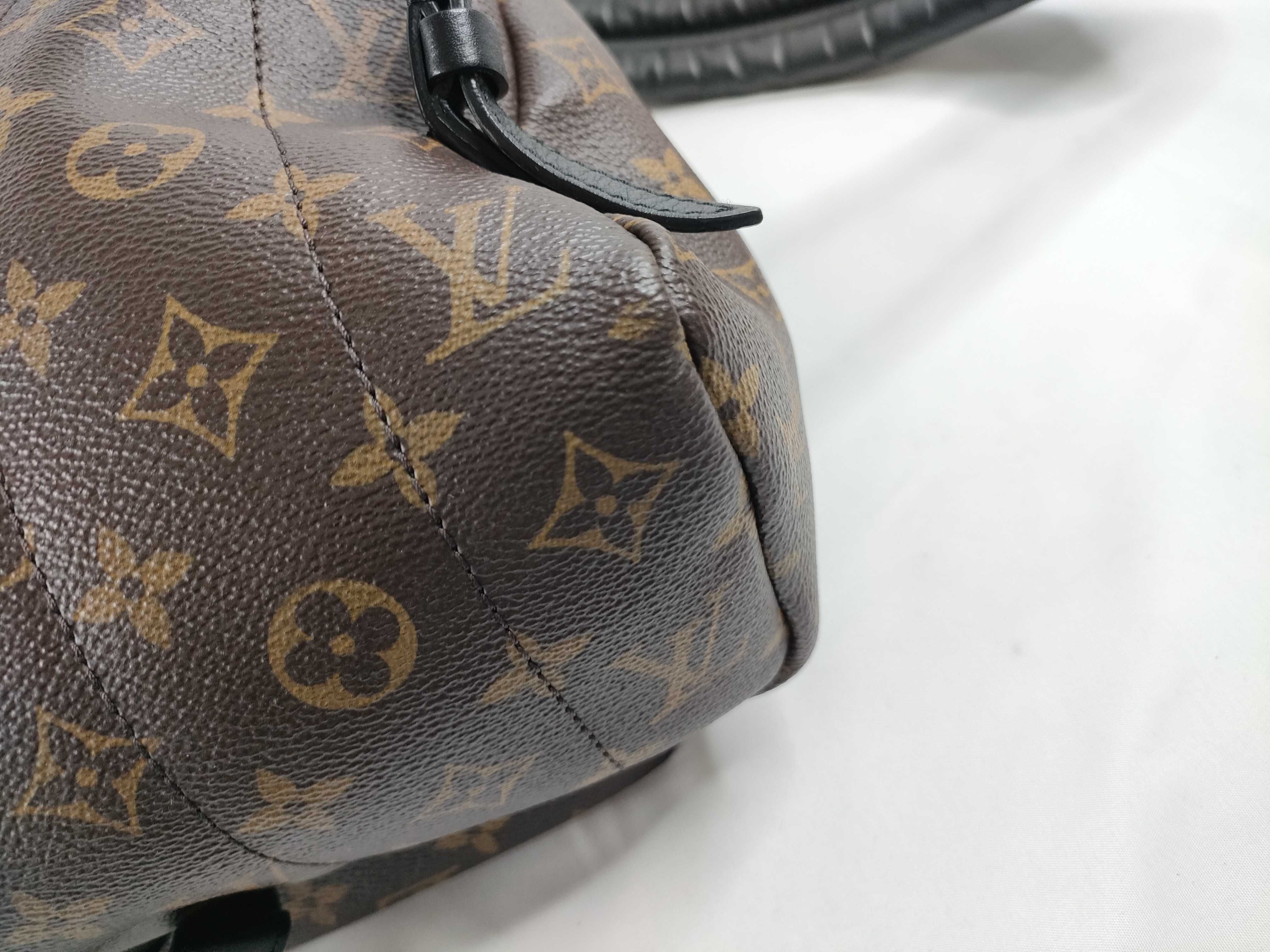 Monogram LV Palm Springs Brown Monogram Medium Rucksack — view 5