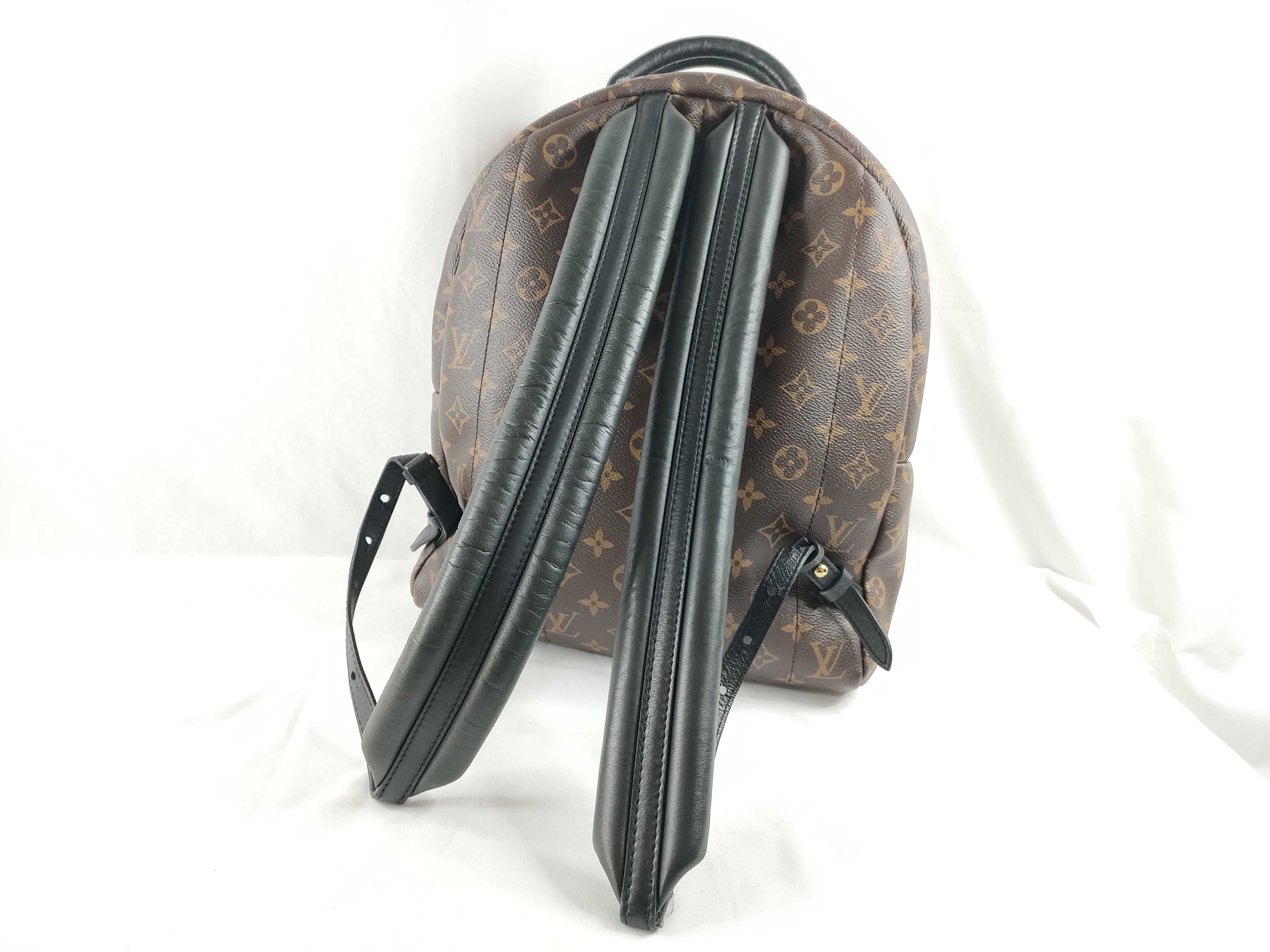 Monogram LV Palm Springs Brown Monogram Medium Rucksack — view 6