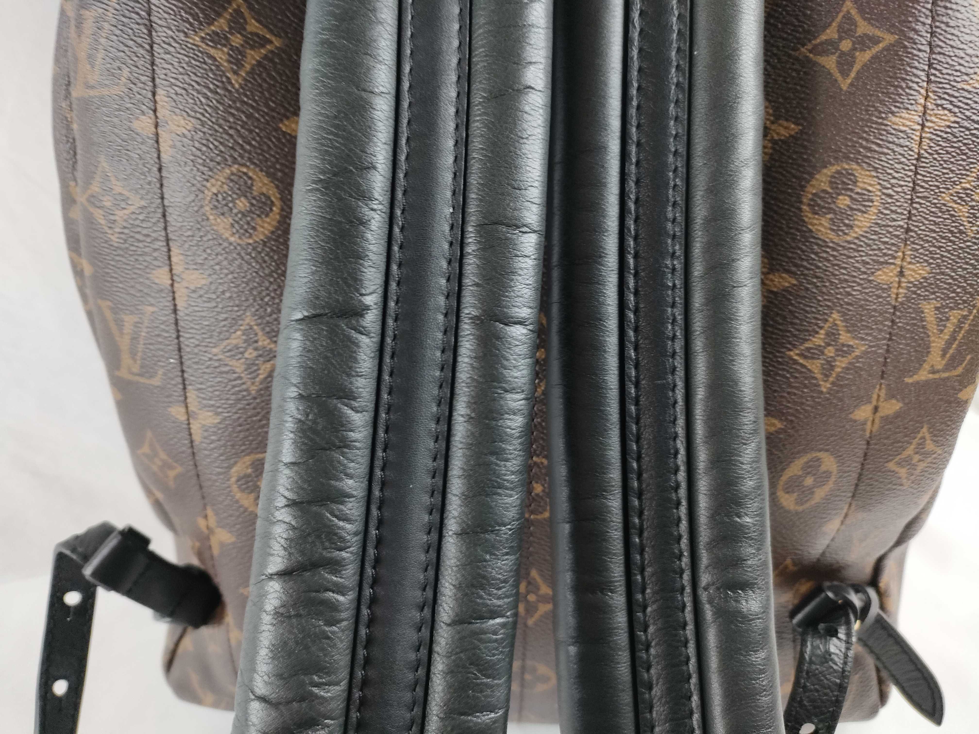 Monogram LV Palm Springs Brown Monogram Medium Rucksack — view 7