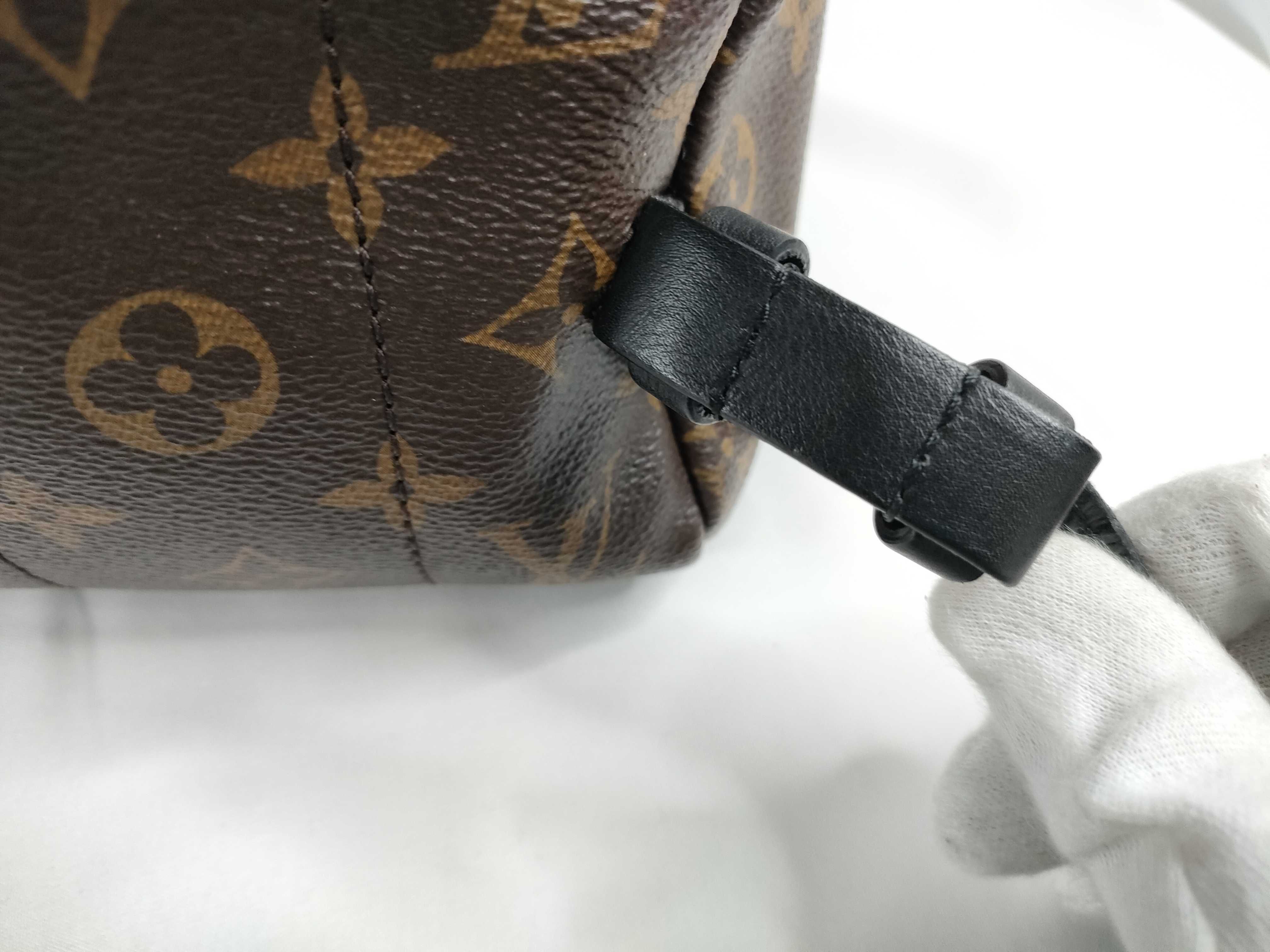 Monogram LV Palm Springs Brown Monogram Medium Rucksack — view 8