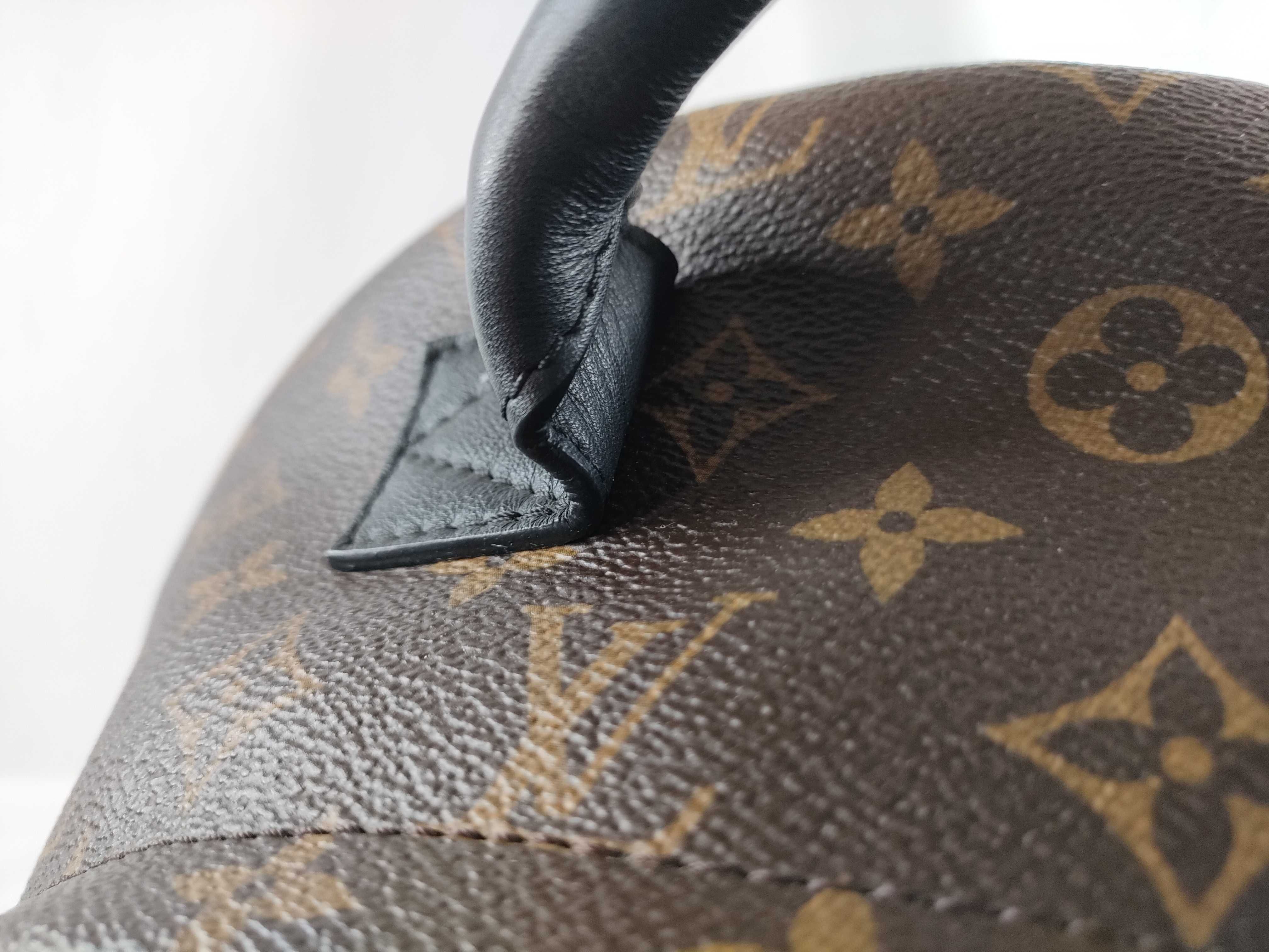 Monogram LV Palm Springs Brown Monogram Medium Rucksack — view 10