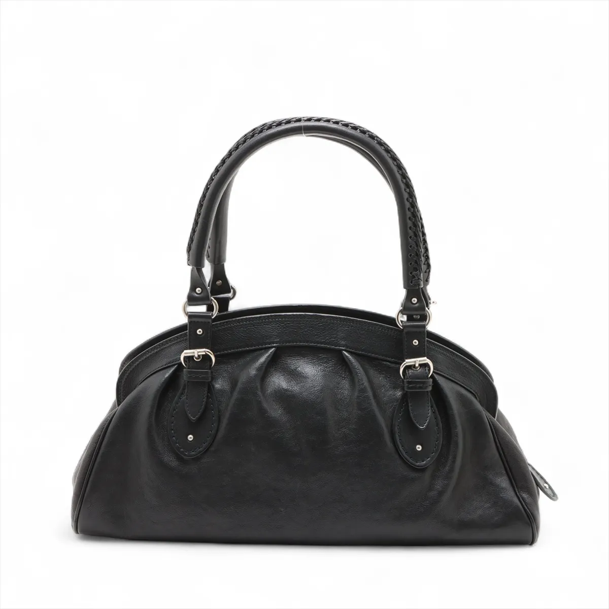 Leather Handbag Black My Dior Frame — view 2