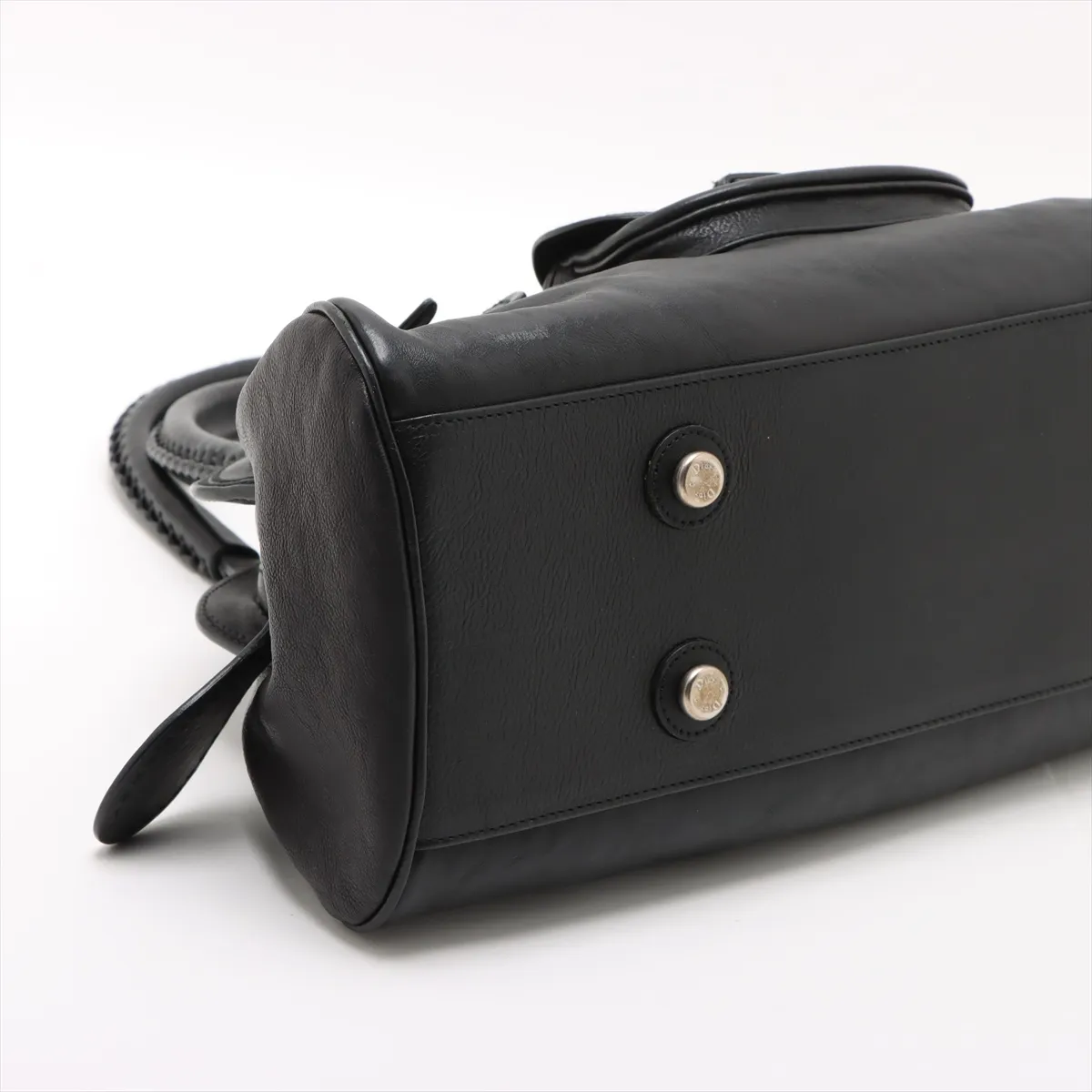 Leather Handbag Black My Dior Frame — view 4