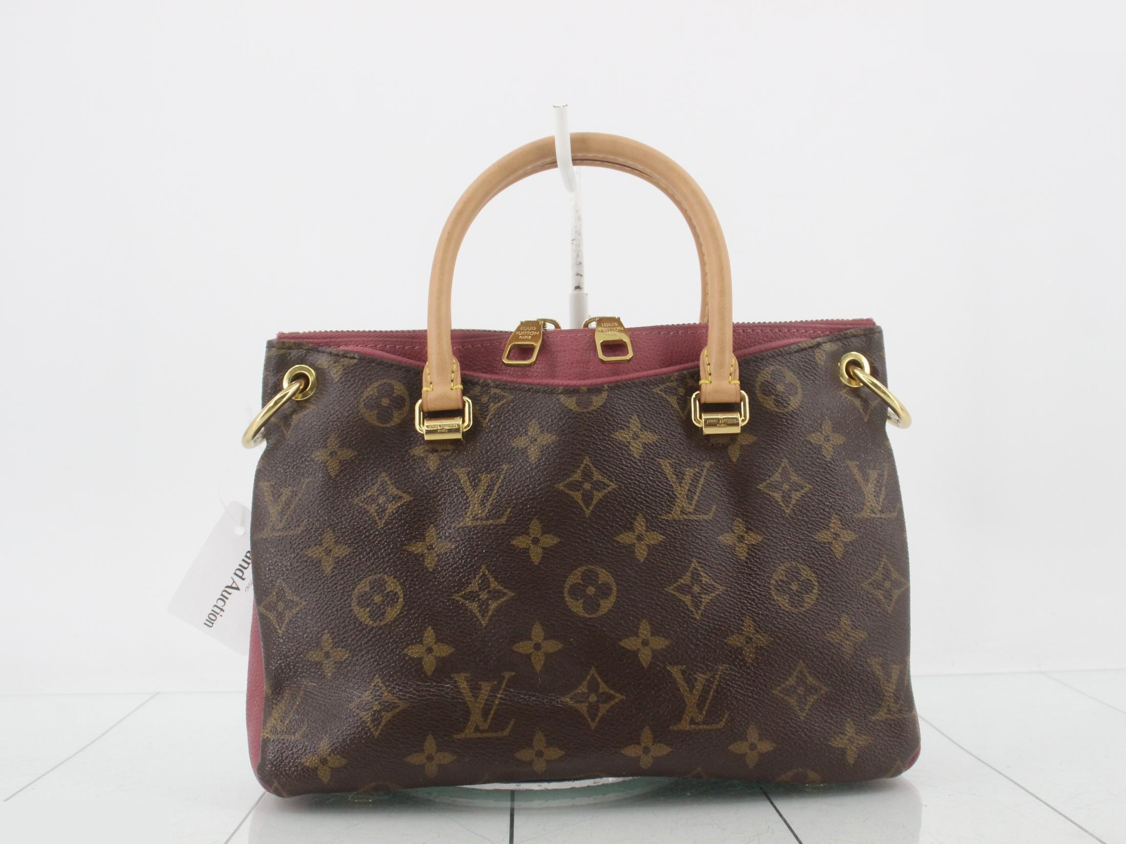 Monogram Pallas BB Rose Bruyère 2-Way Handbag