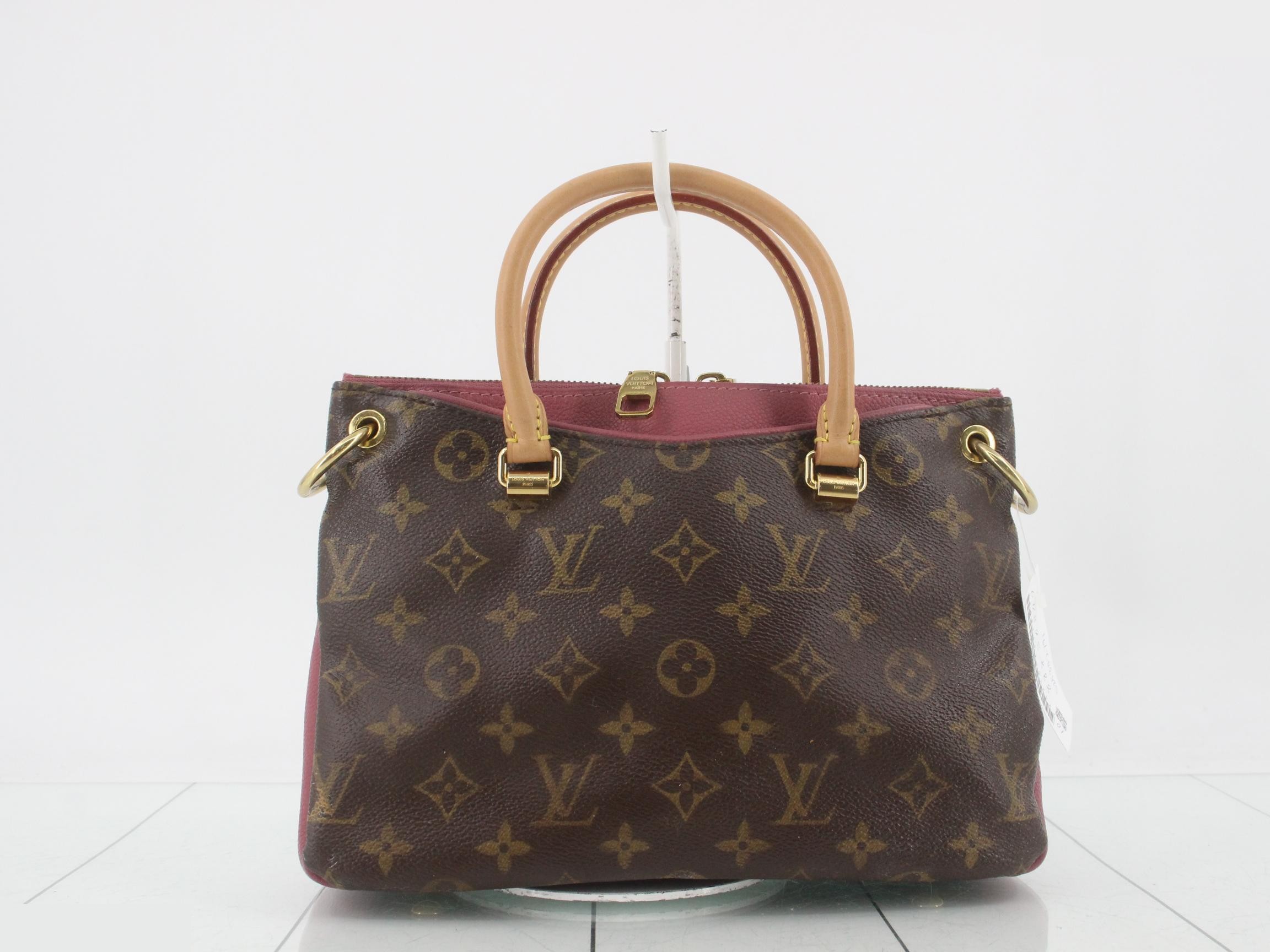 Monogram Pallas BB Rose Bruyère 2-Way Handbag — view 2